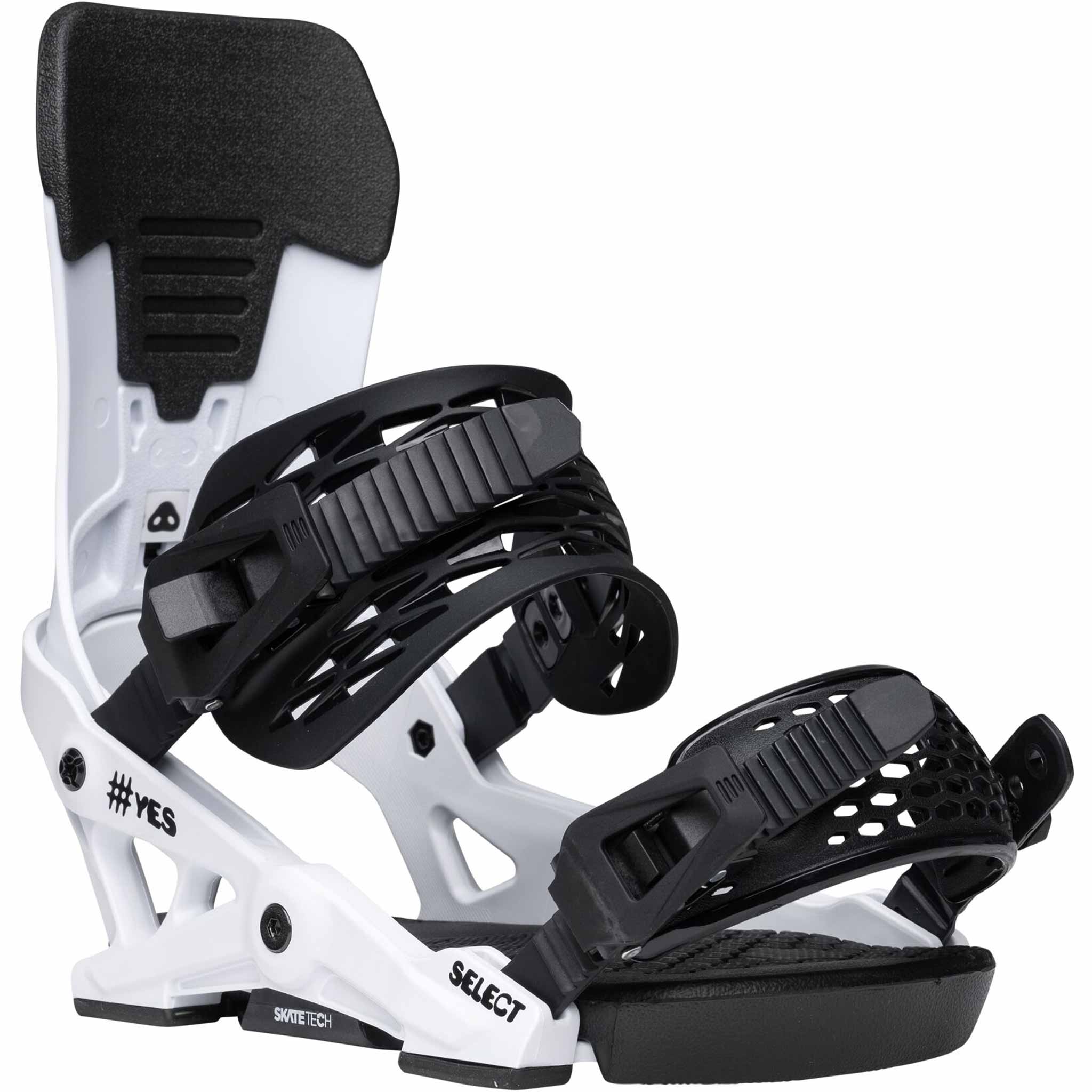 Yes Select Snowboard Binding 2026 Its White Mens Bindings