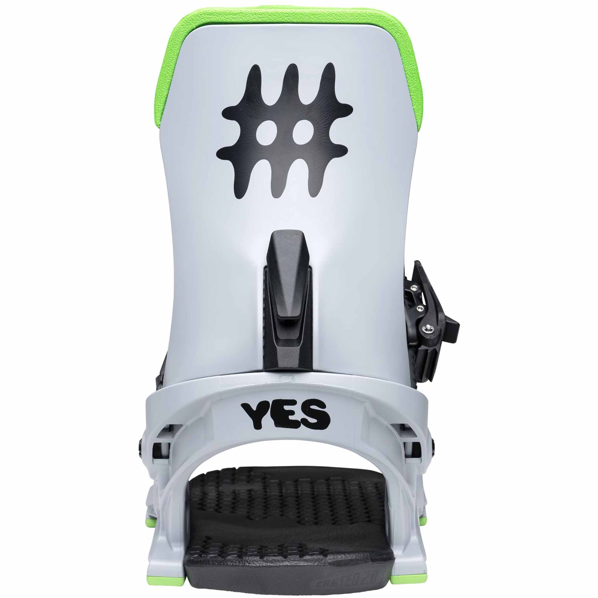 Yes Select Snowboard Binding 2026 YAY Grey Mens Bindings