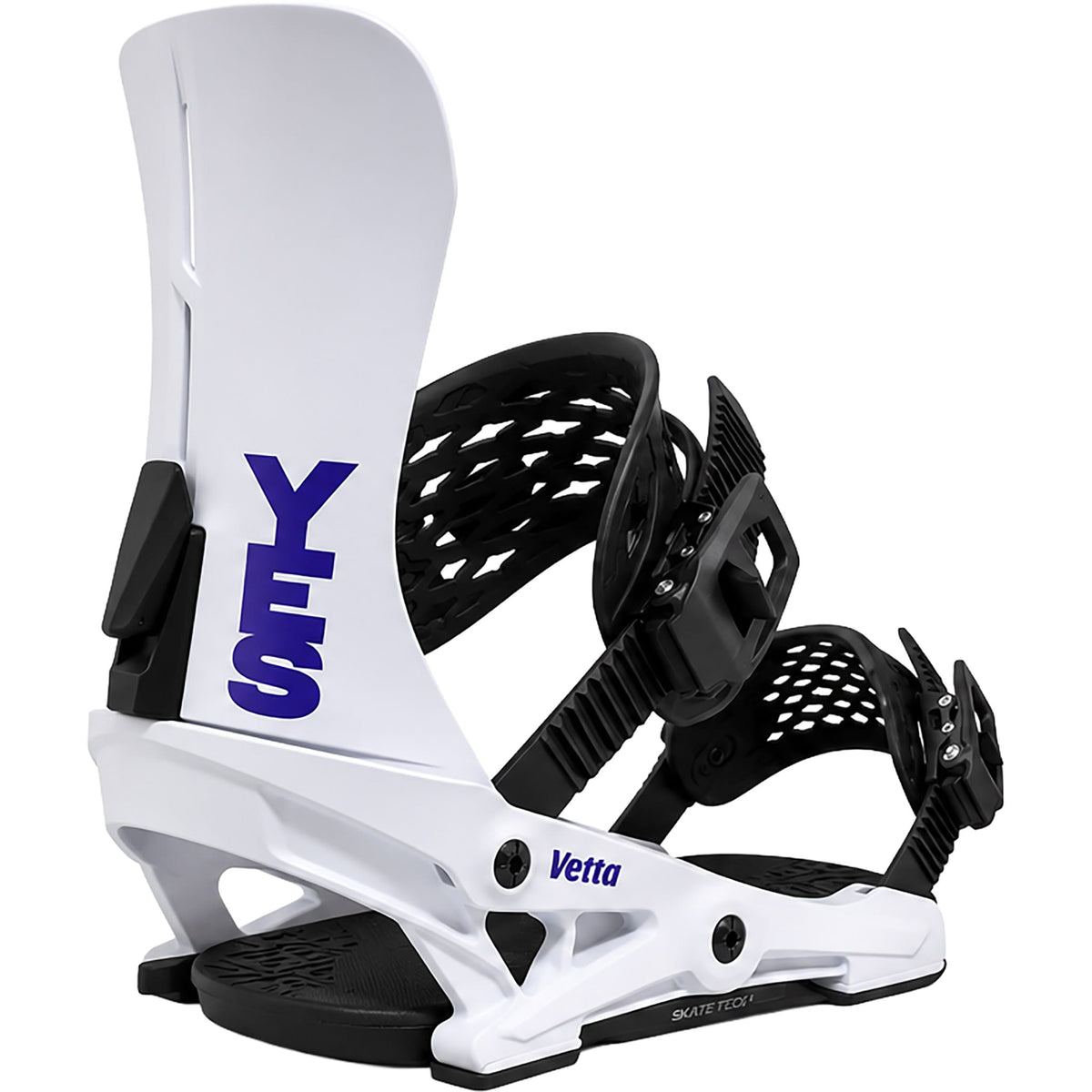 Yes Vetta Snowboard Binding White 2027 Womens Snowboard Bindings