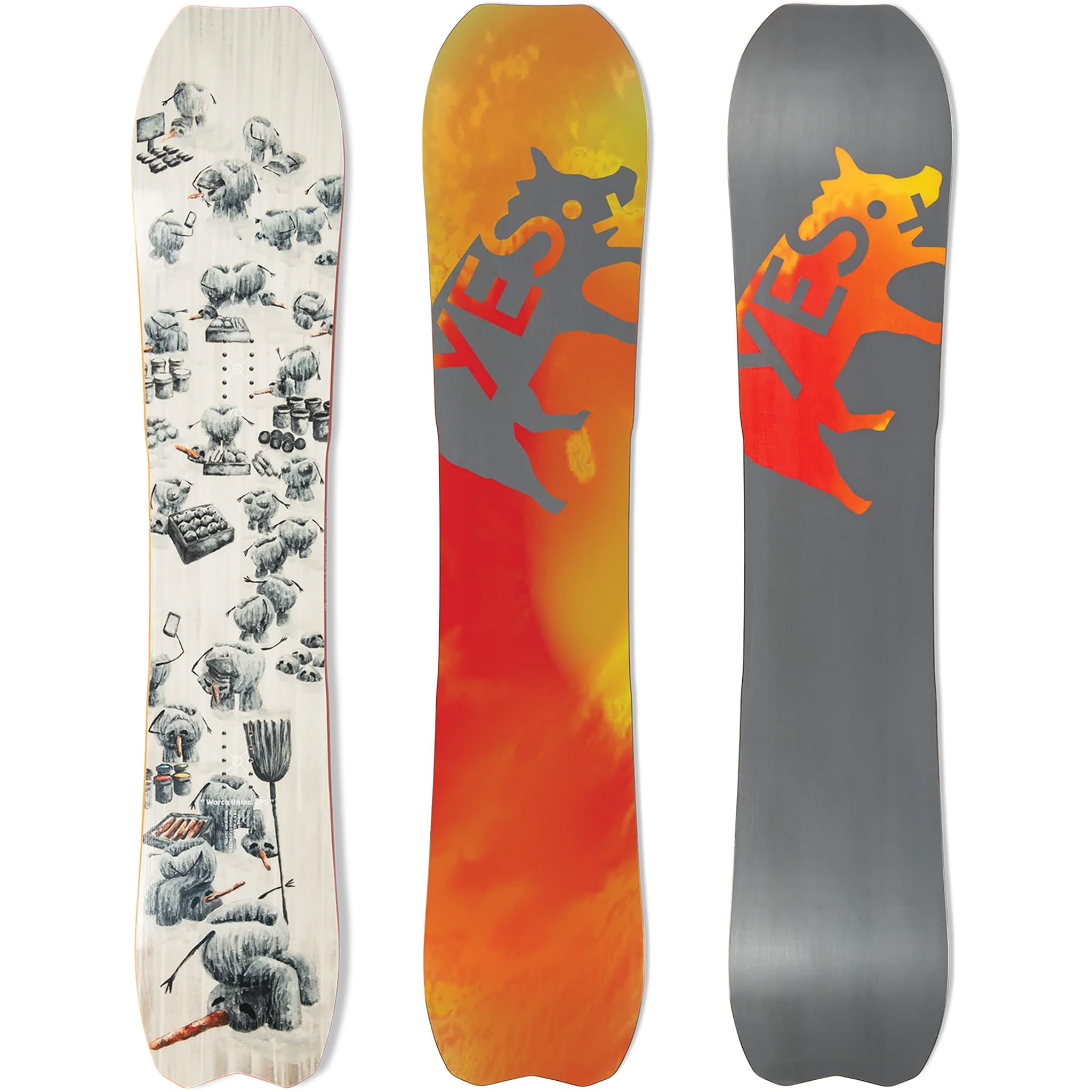 Yes Warca UnInc JPS Snowboard 2024 Snowboard