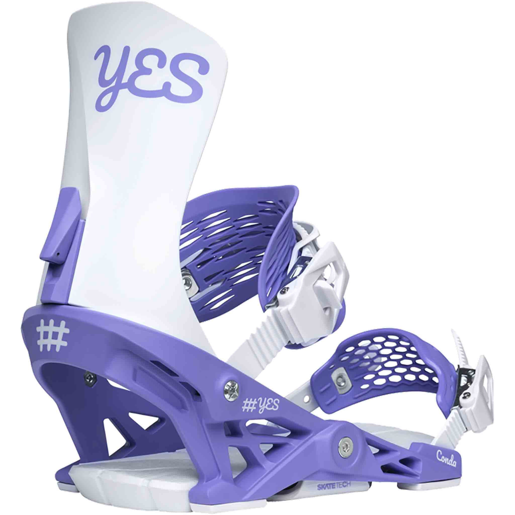 Yes Womens Conda Snowboard Binding 2026 Its White Women's Bindings