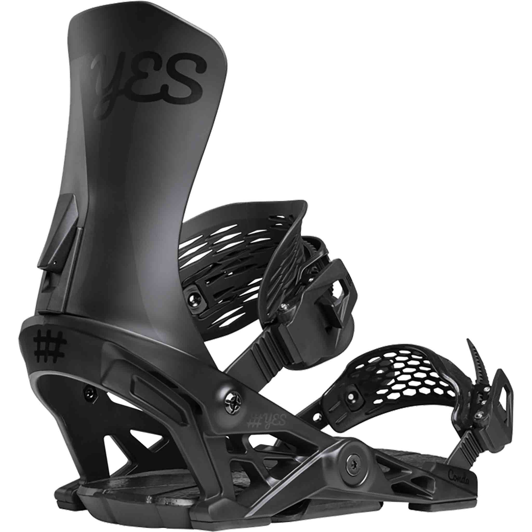 Yes Womens Conda Snowboard Binding 2026 Pitch Black Women's Bindings