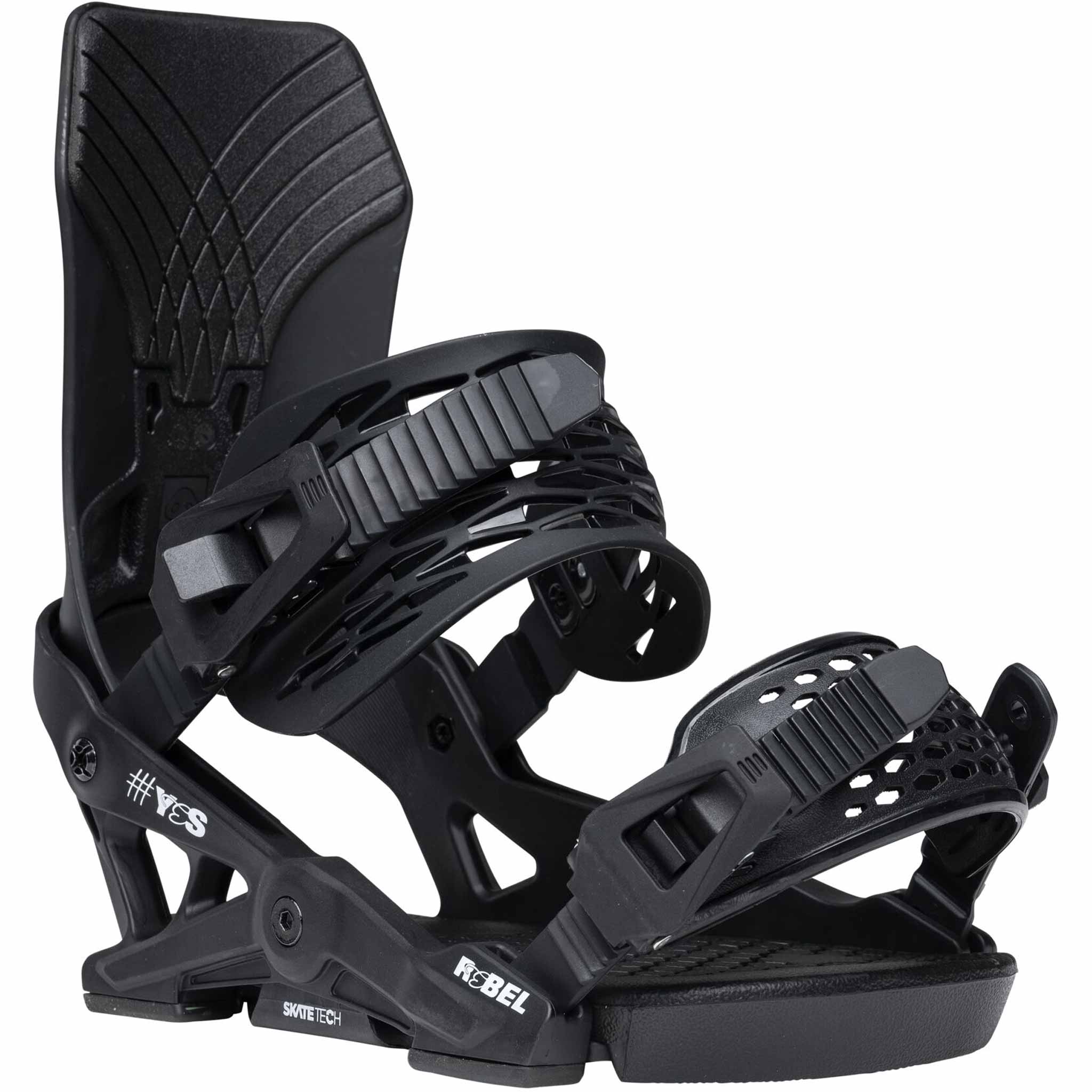 Yes Womens Rebel Snowboard Binding 2026 Pitch Black Women's Bindings