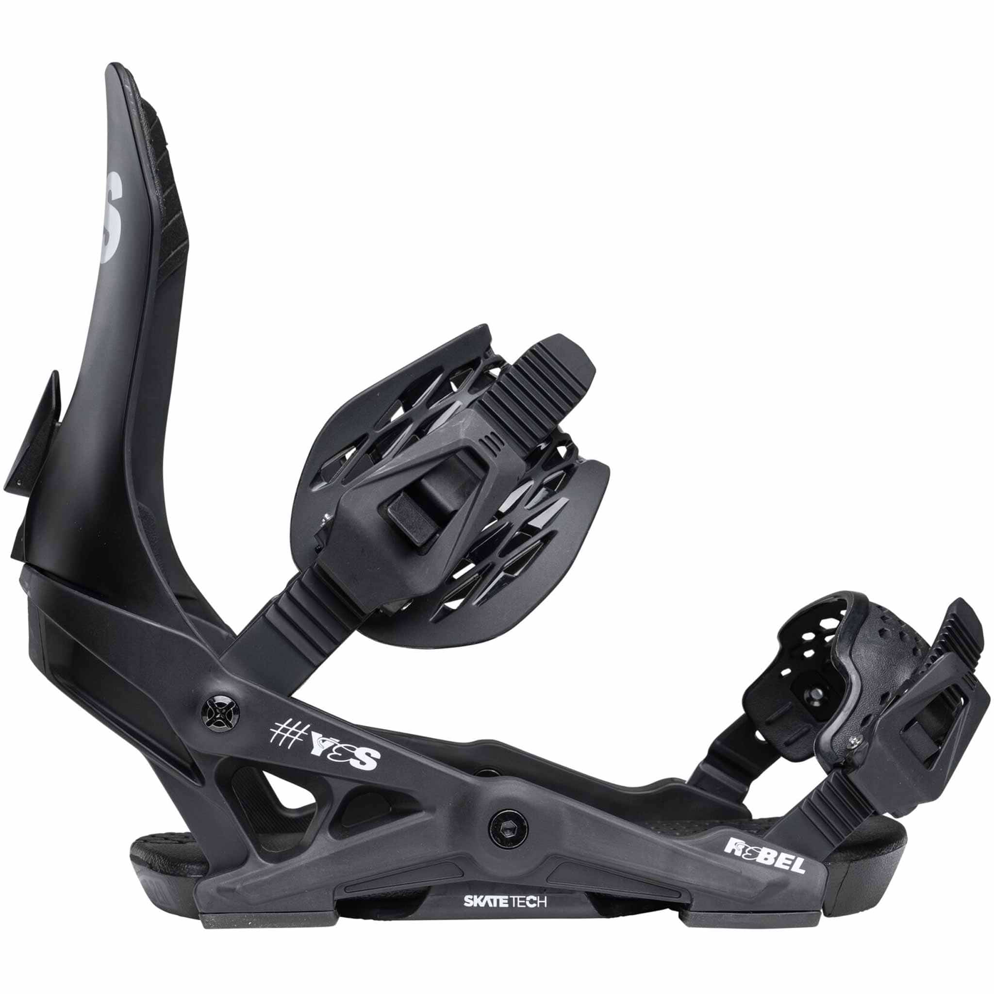 Yes Womens Rebel Snowboard Binding 2026 Pitch Black Women's Bindings