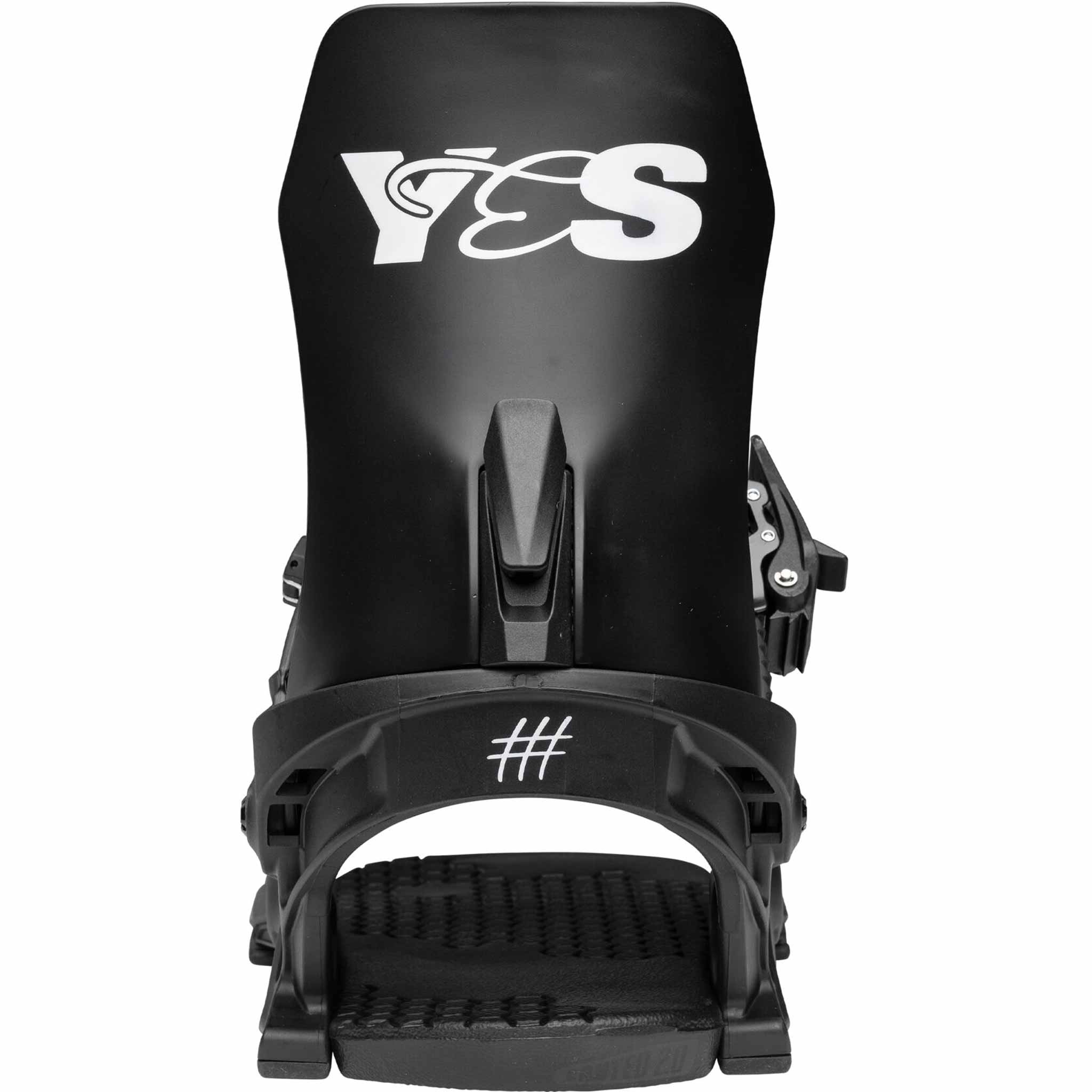 Yes Womens Rebel Snowboard Binding 2026 Pitch Black Women's Bindings