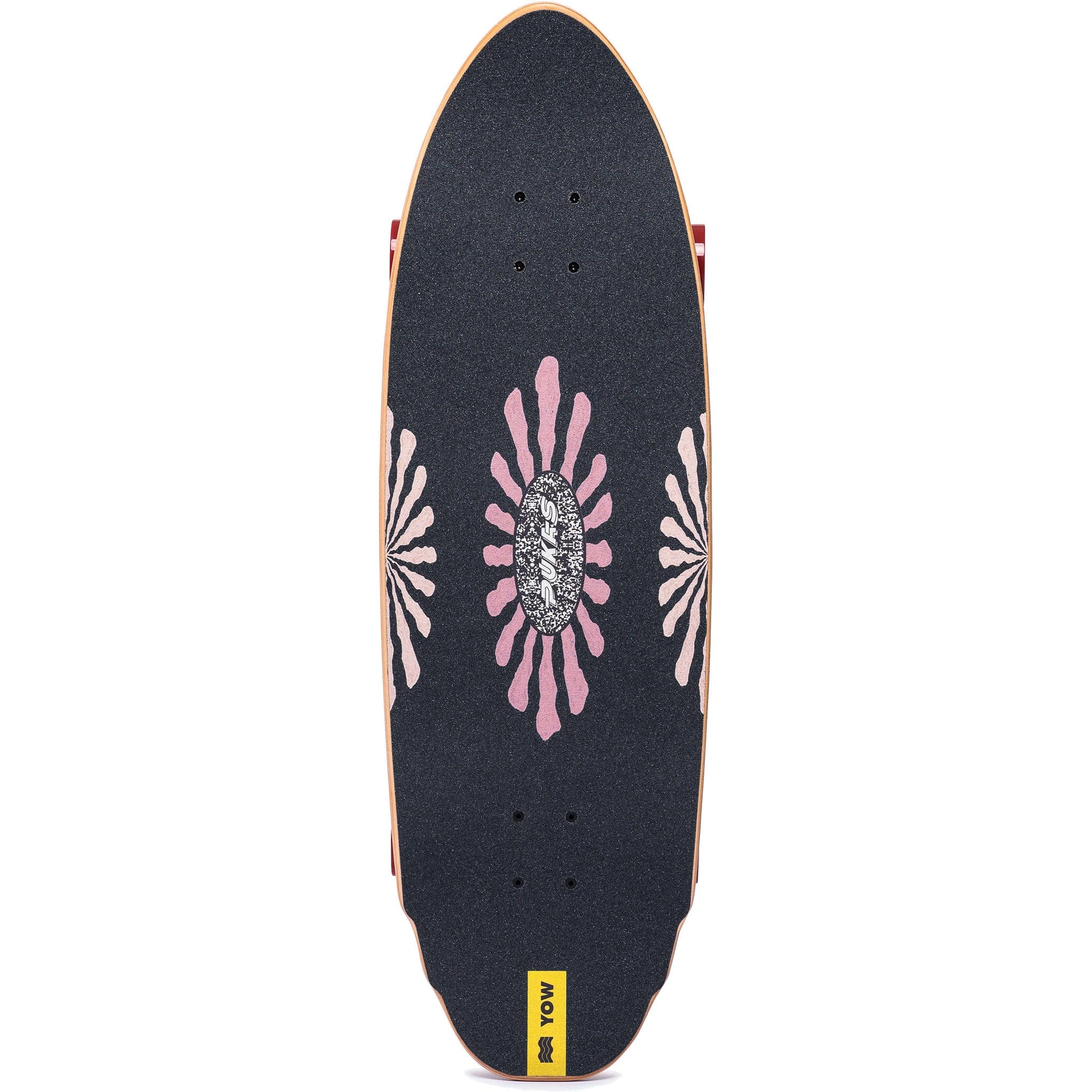 Yow X Pukas Flame 33" Surfskate Complete Longboard Complete