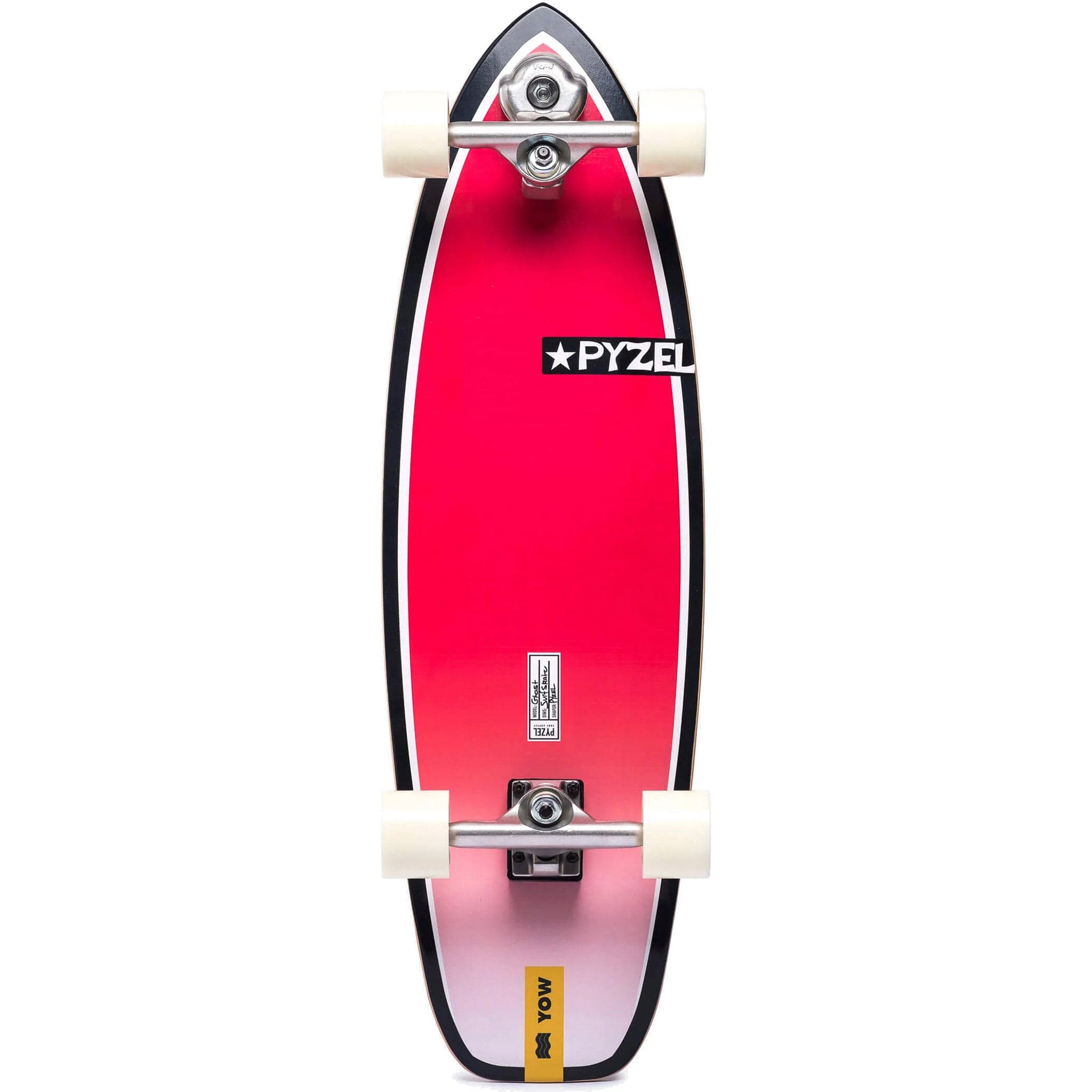 Yow X Pyzel Ghost 33.5" Surfskate Complete Longboard Complete
