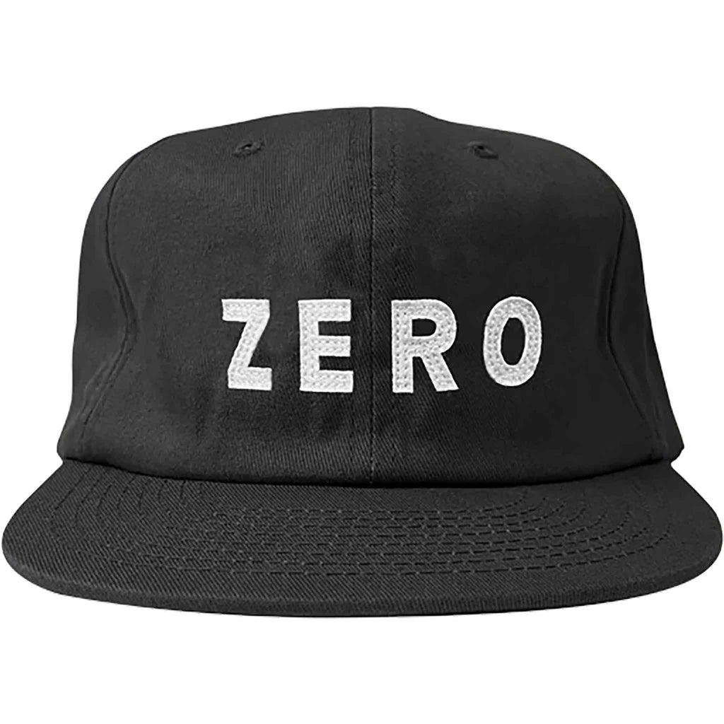 Zero Army Felt Applique Snapback Hat Black Hats