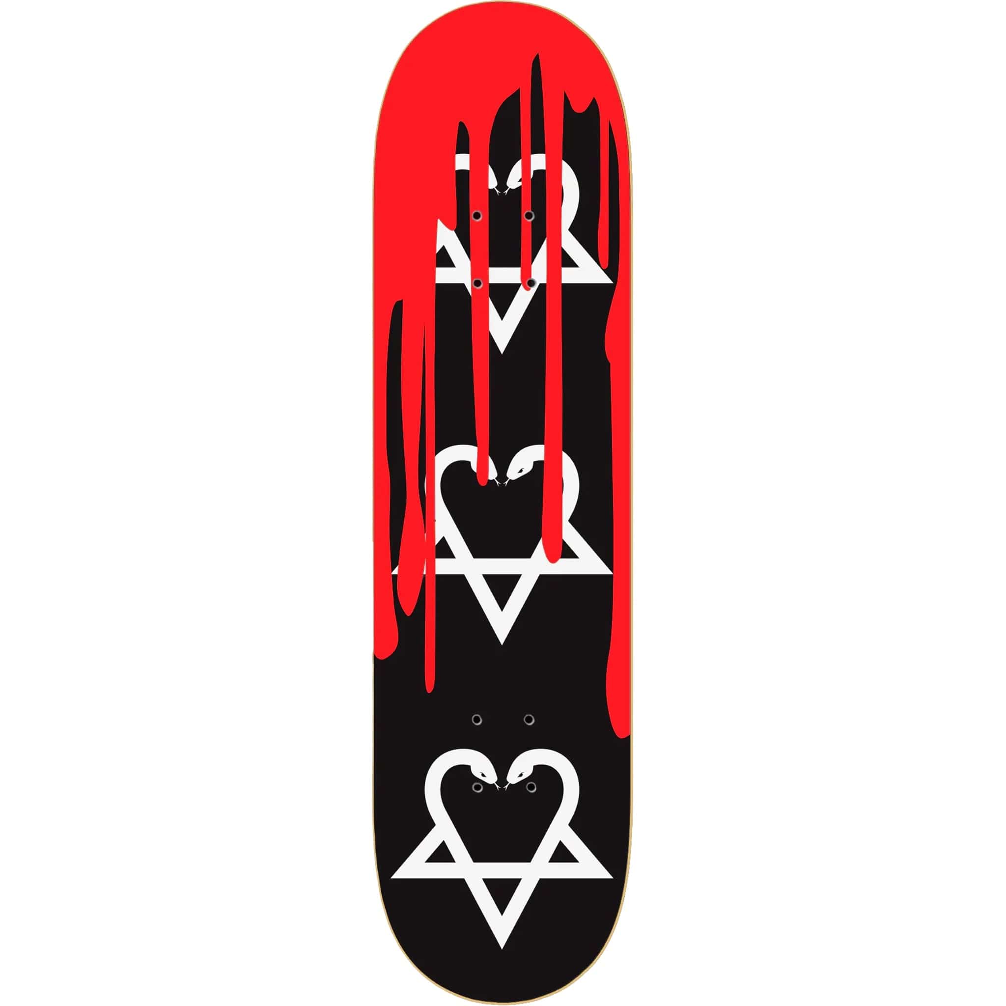 Zero Bam Snake-A-Gram With Blood Skateboard Deck 8.25" Skateboard