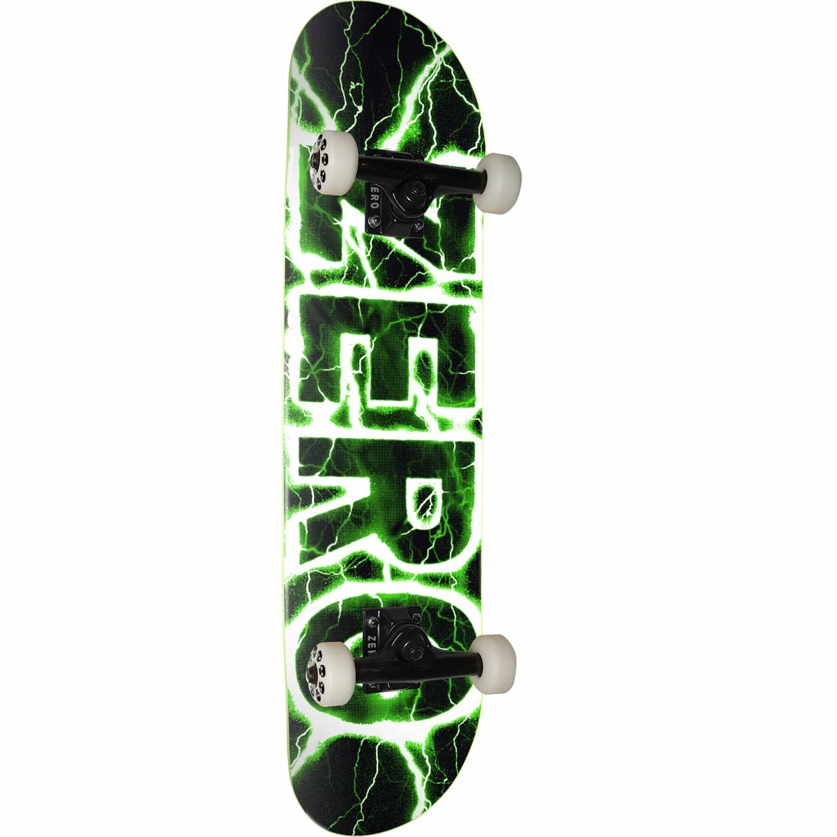 Zero Lightning Skateboard Complete Glow In The Dark Dipped 7.75 Skateboard Complete
