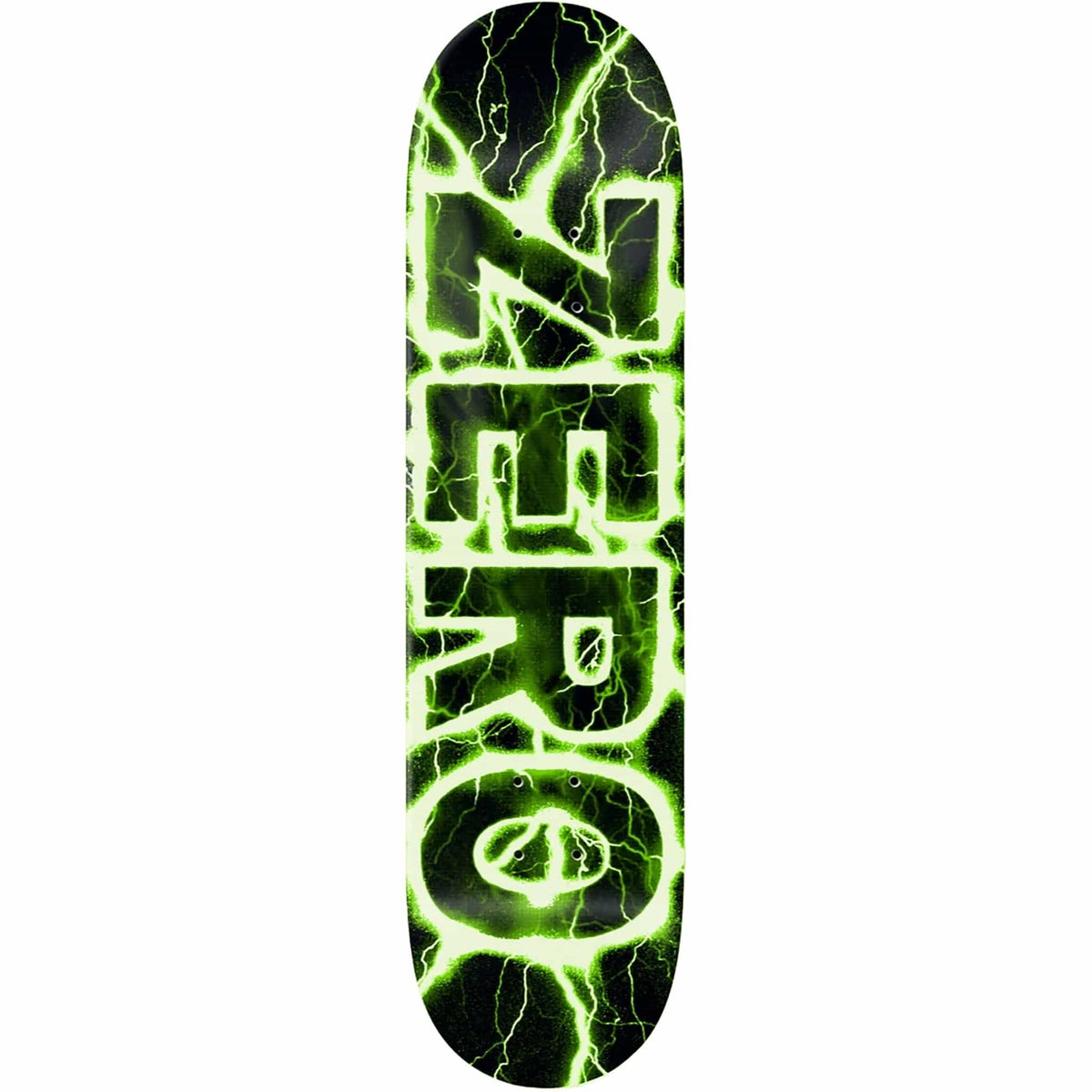 Zero Lightning Skateboard Complete Glow In The Dark Dipped 7.75 Skateboard Complete