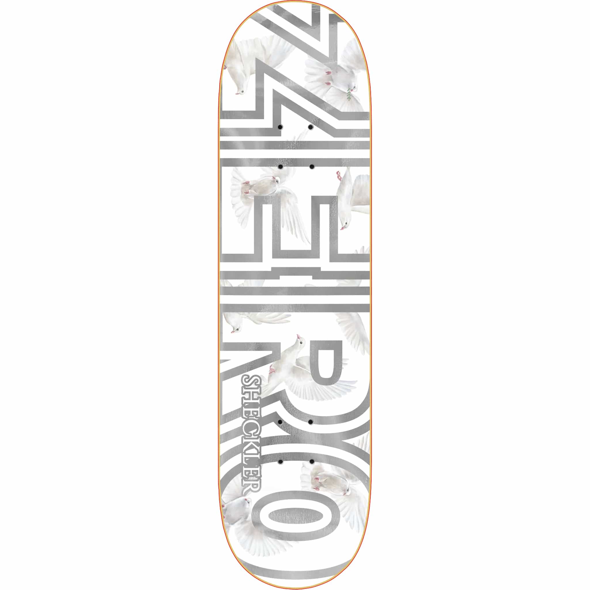 Zero Sheckler Bold Skateboard Deck 8.25" Skateboard