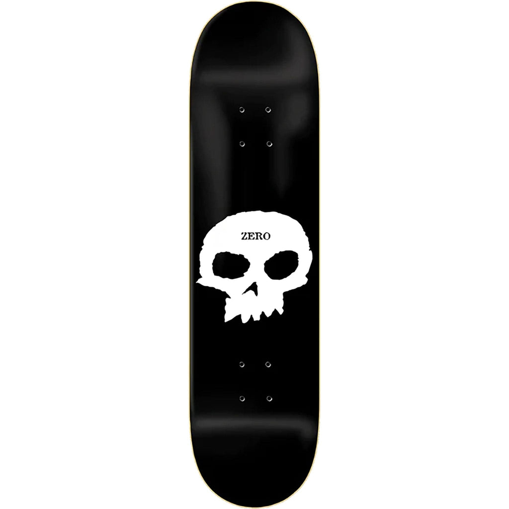 Zero Single Skull 8" Skateboard Deck Skateboard