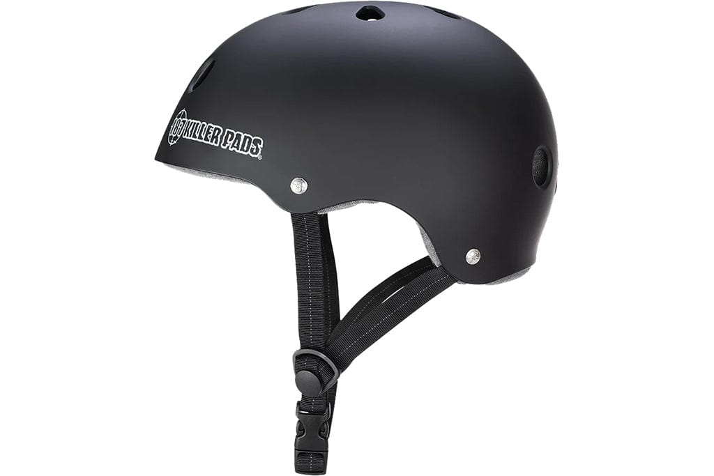 187 Pro Skate Helmet With Sweatsaver Black Skateboard Helmet