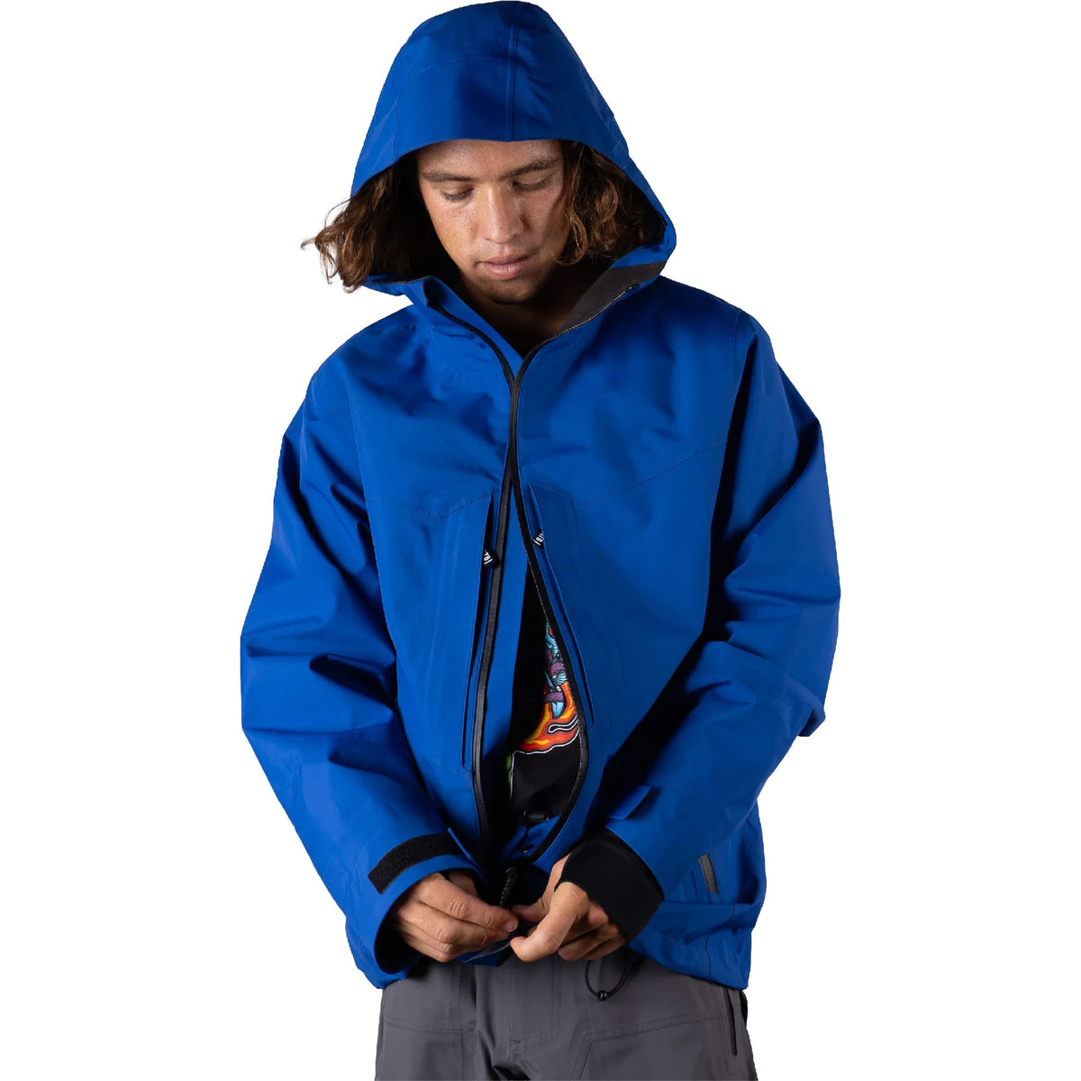 1910 Auburn 3L Snowboard Jacket Blue 2027 Mens Snowboard Jackets