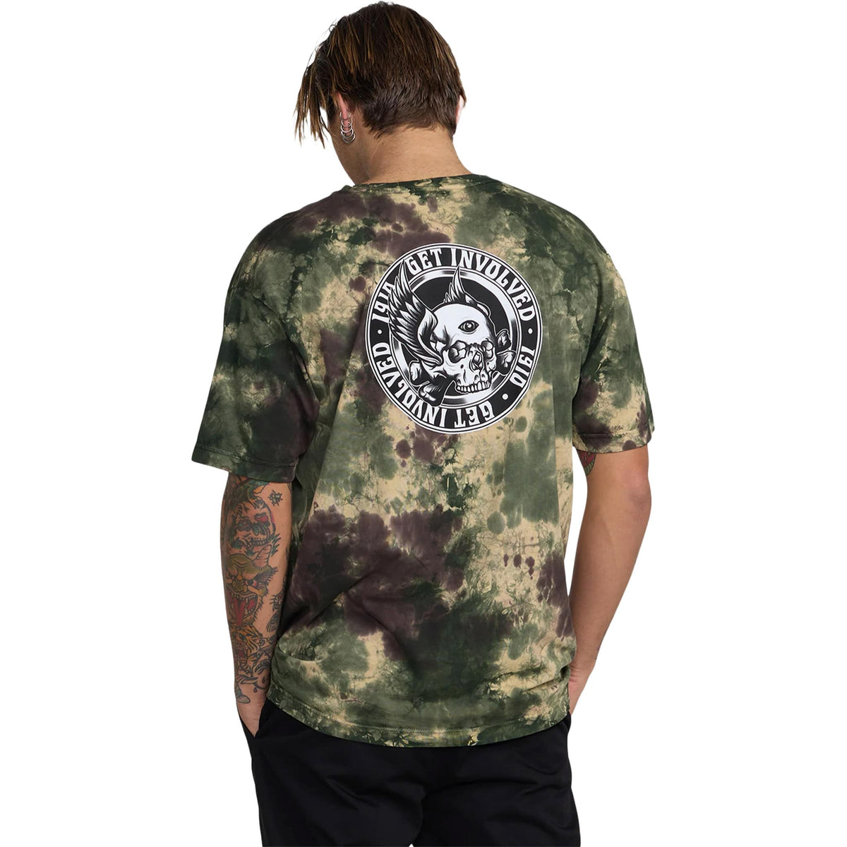 1910 Hero's III T-Shirt Tie Dye Camo T Shirt