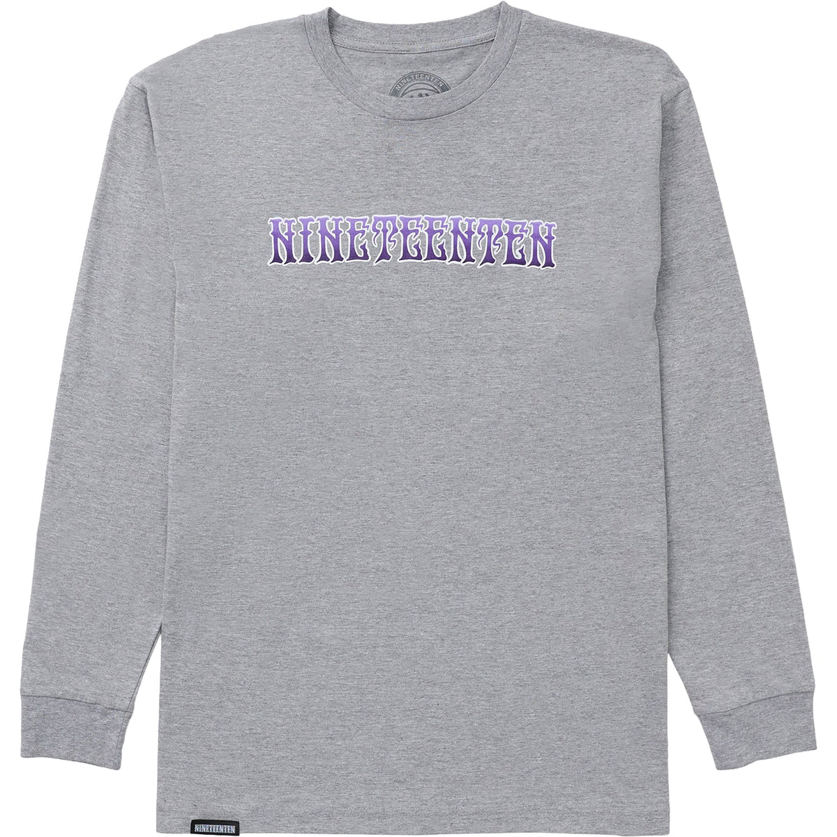 1910 Hidden Masters Long Sleeve T-Shirt Heather Grey T Shirt