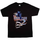 2 Riser Pads Evil Tee Black T Shirt