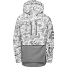 32 Light Anorak White Camo Mens Snowboard Coat