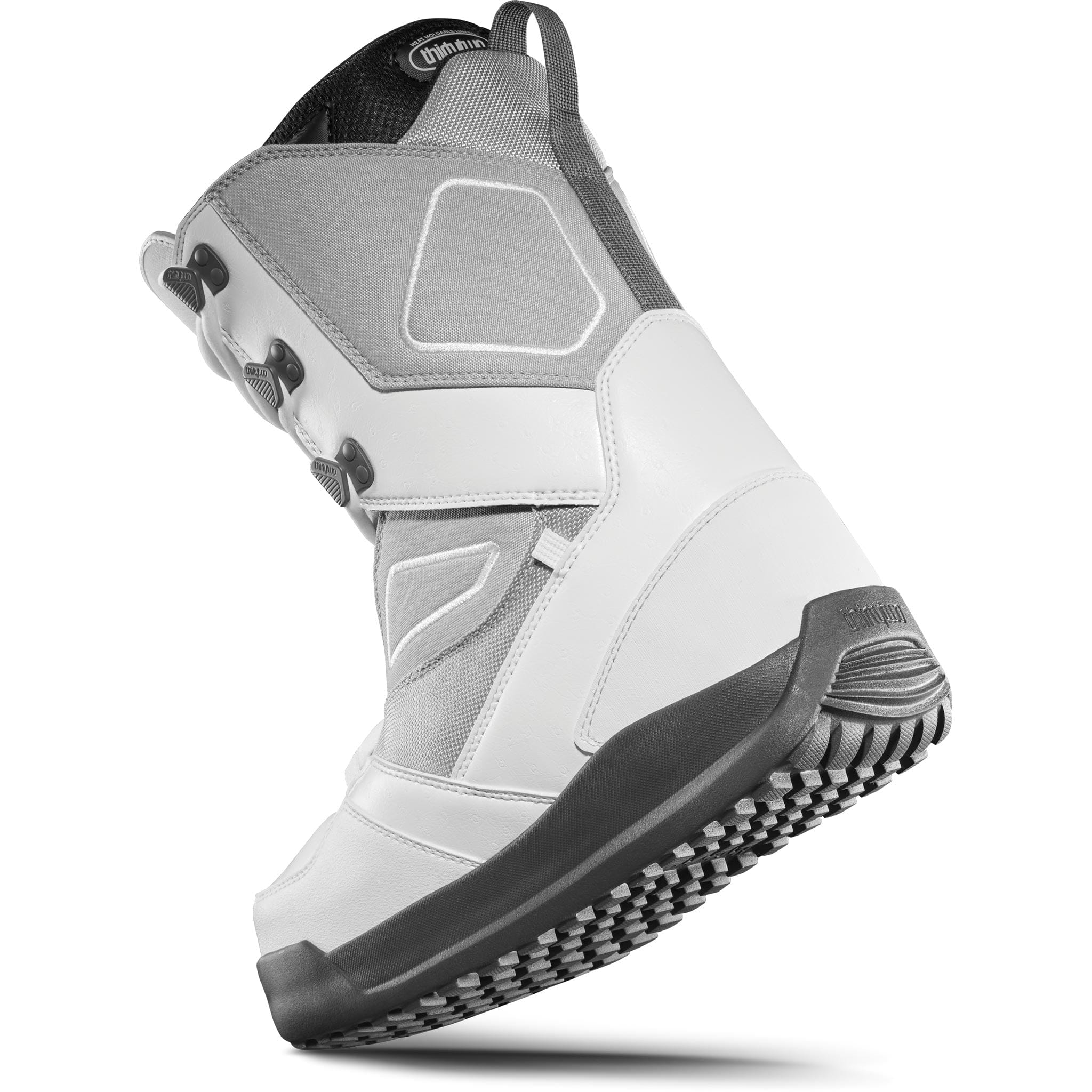 32 Light JP Snowboard Boots White Grey 2025 Mens Boots