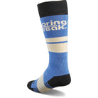 32 Spring Break Sock Blue Black Socks