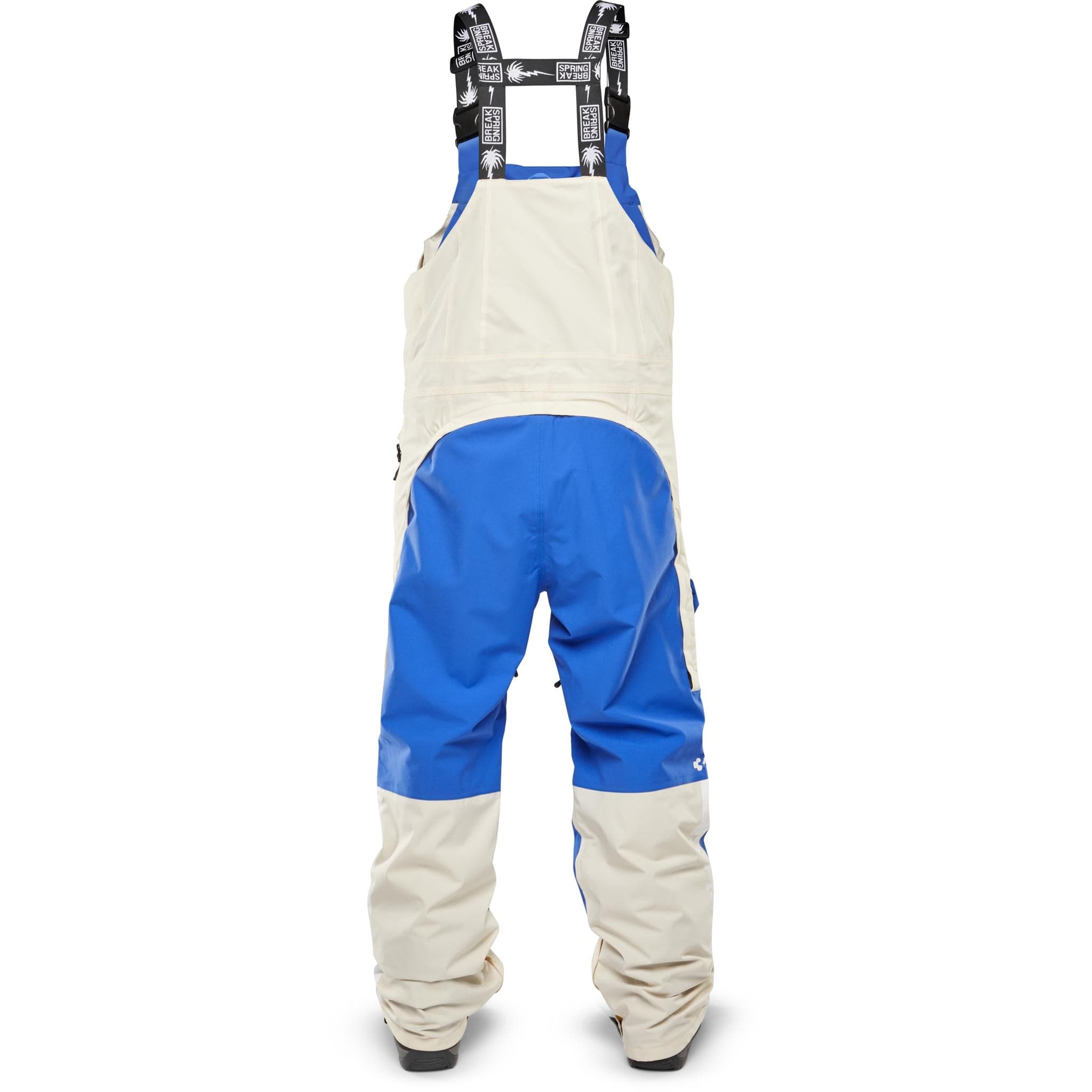 32 Springbreak Bib Blue Mens Snowboard Pants