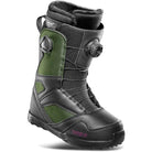 32 STW Double Boa Black Green Snowboard Boots Women's 2024 Women's Boots