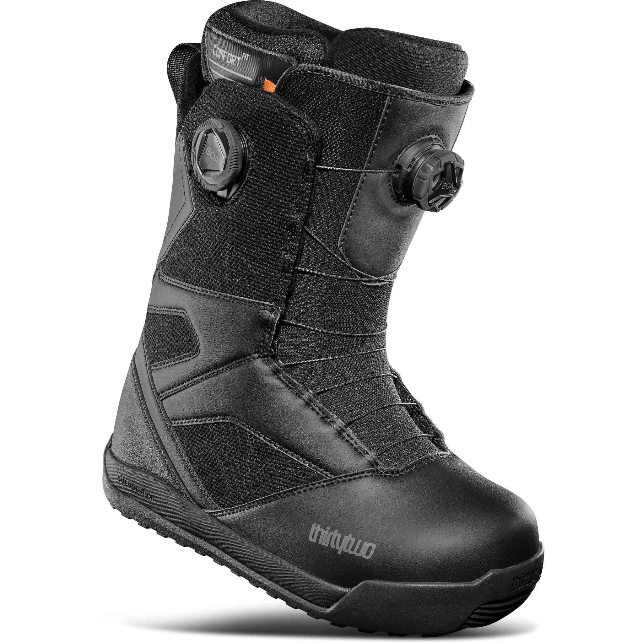 32 STW Double Boa Snowboard Boots Black Early Release 2025 Mens Boots