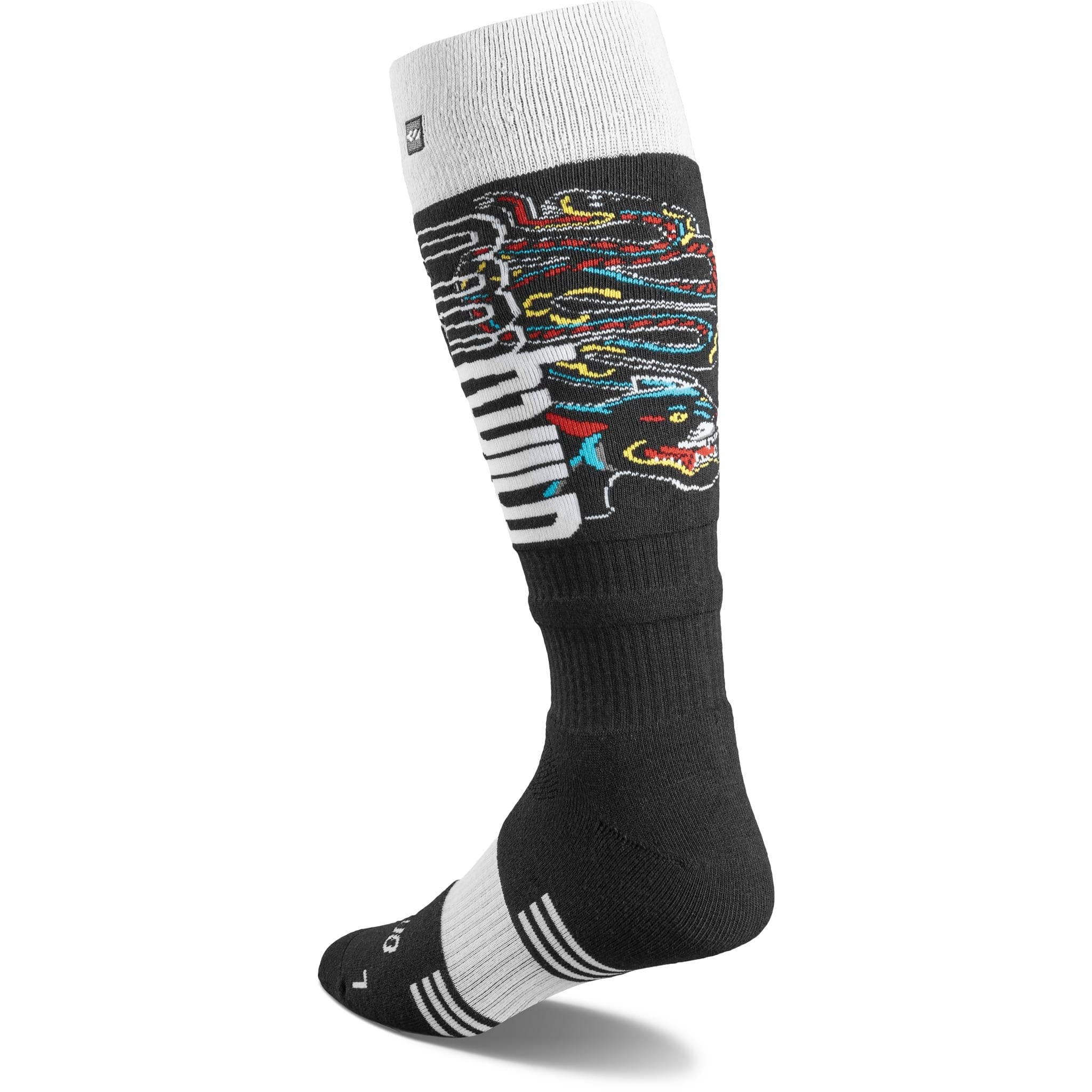 32 TM Coolmax Sock Black White Socks