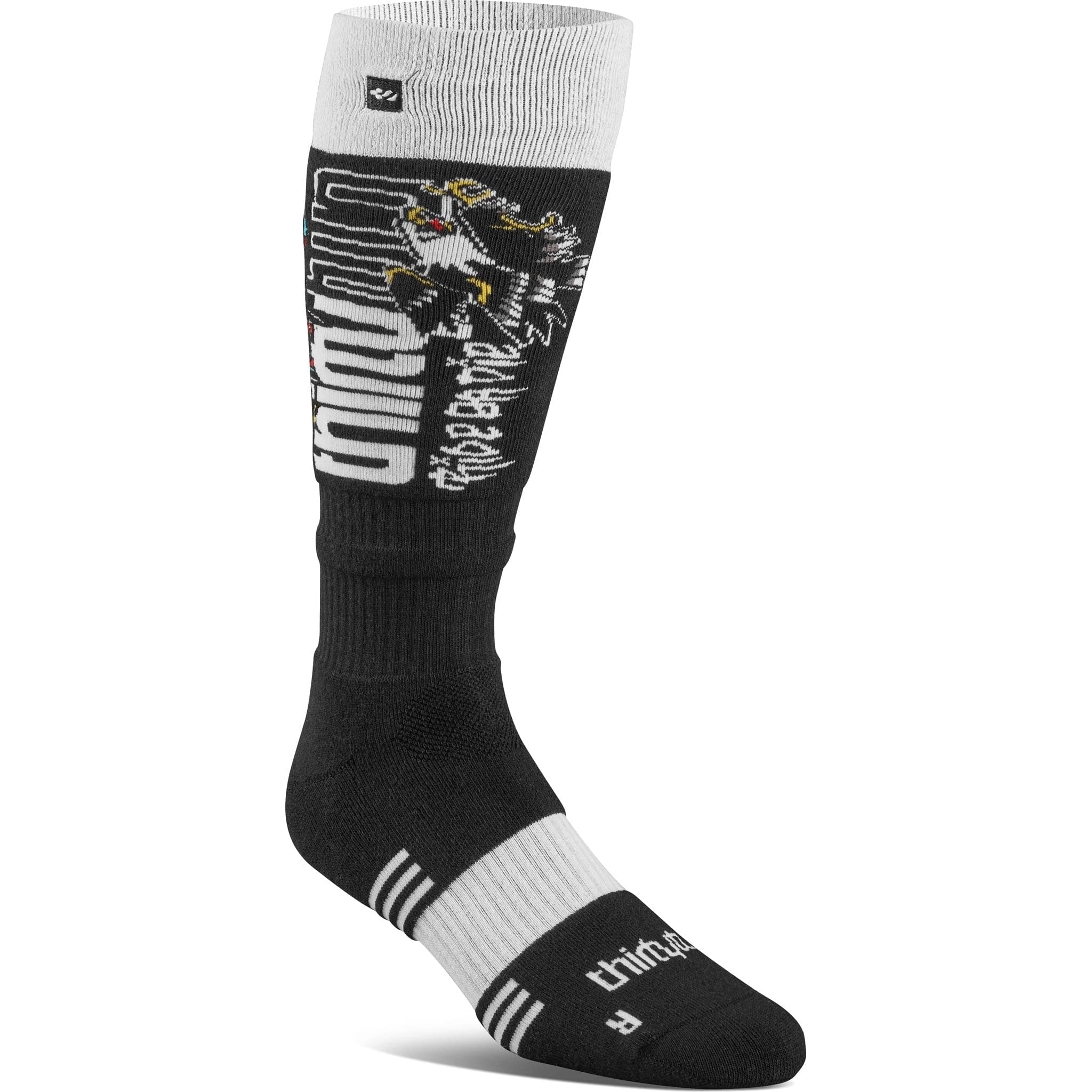 32 TM Coolmax Sock Black White Socks