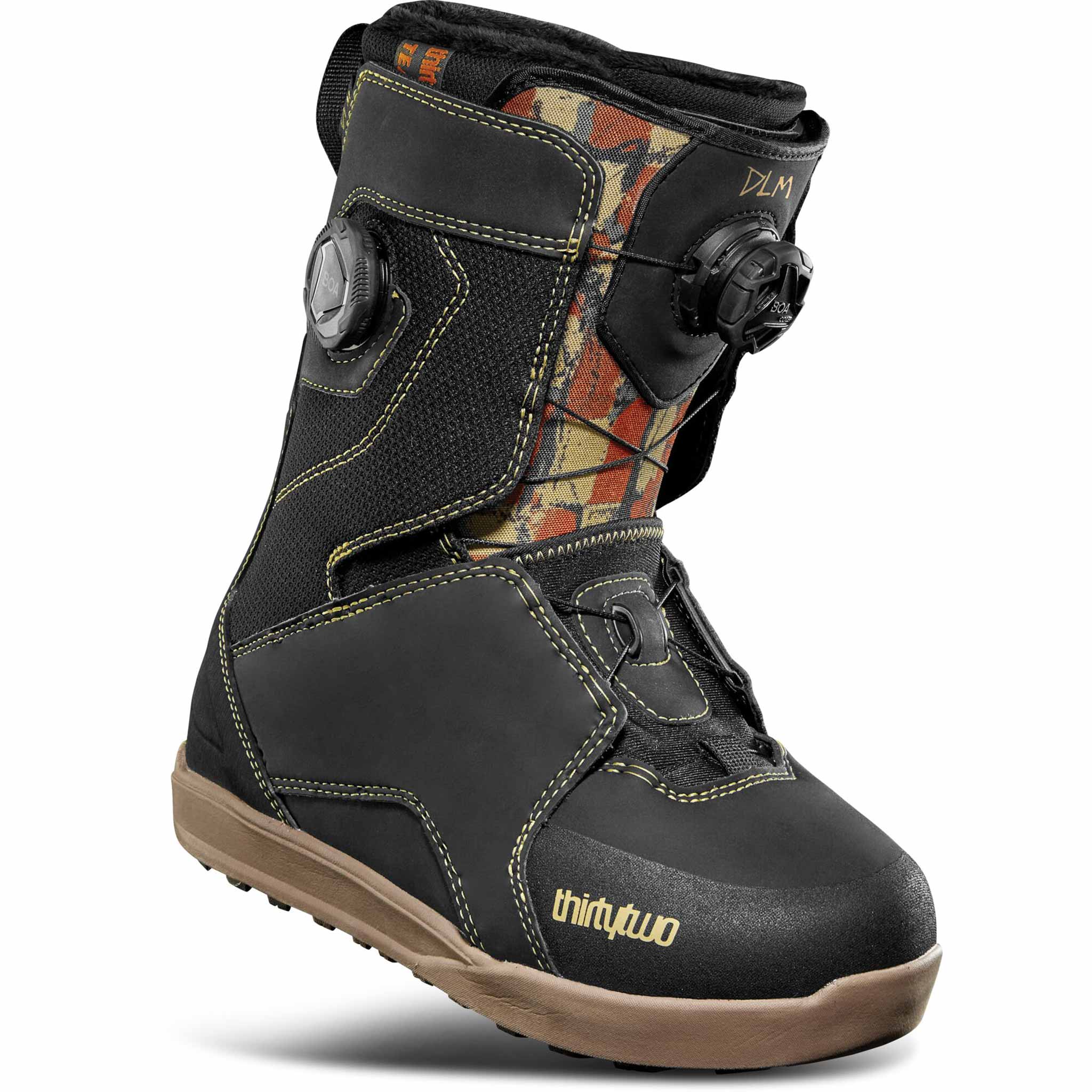 ThirtyTwo Women's Lashed Double Boa Melancon Snowboard Boot Black