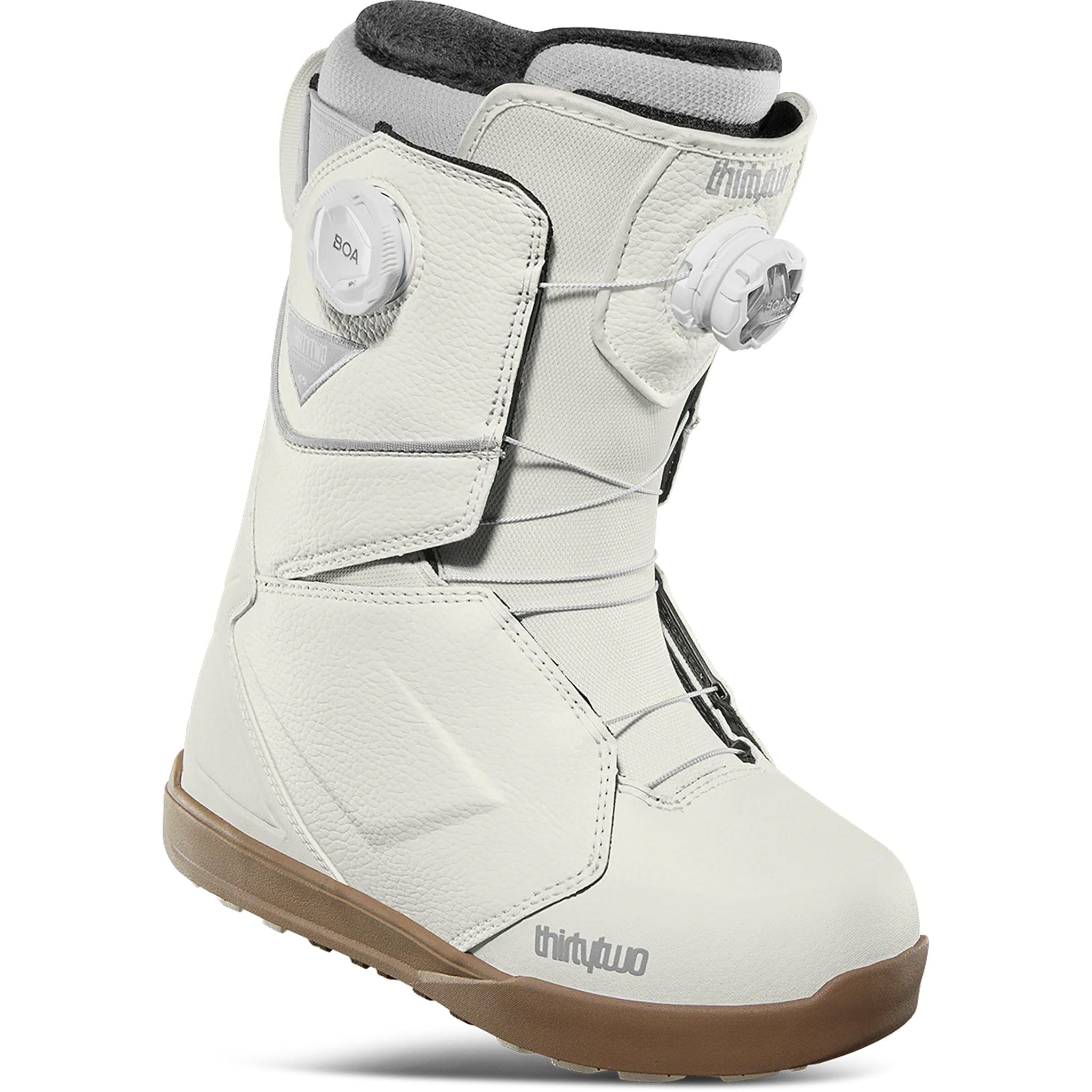 32 Womens Lashed Double Boa Snowboard Boot Bone 2025 Women's Boots