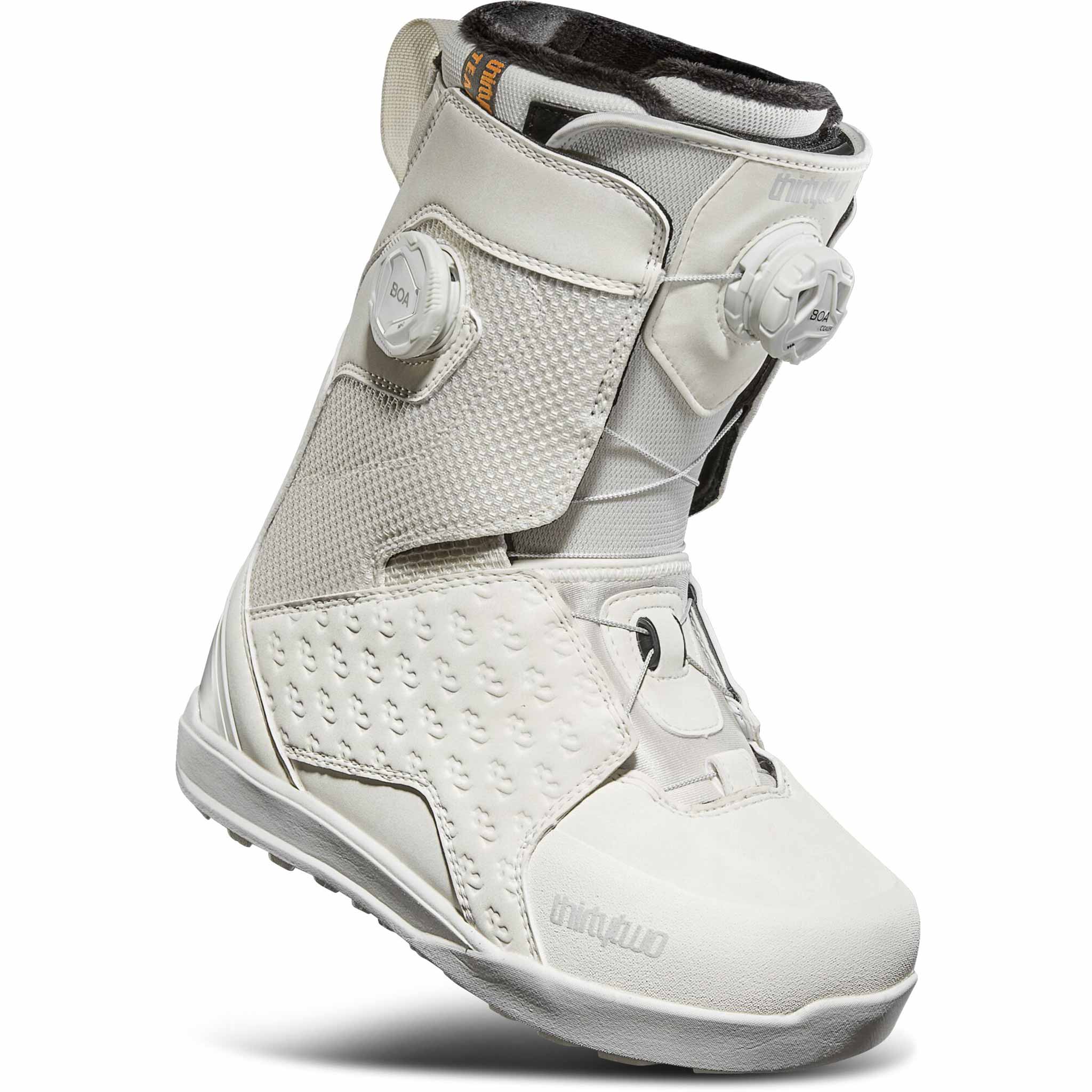 32 Womens Lashed Double Boa Snowboard Boot Bone 2026 Women's Boots