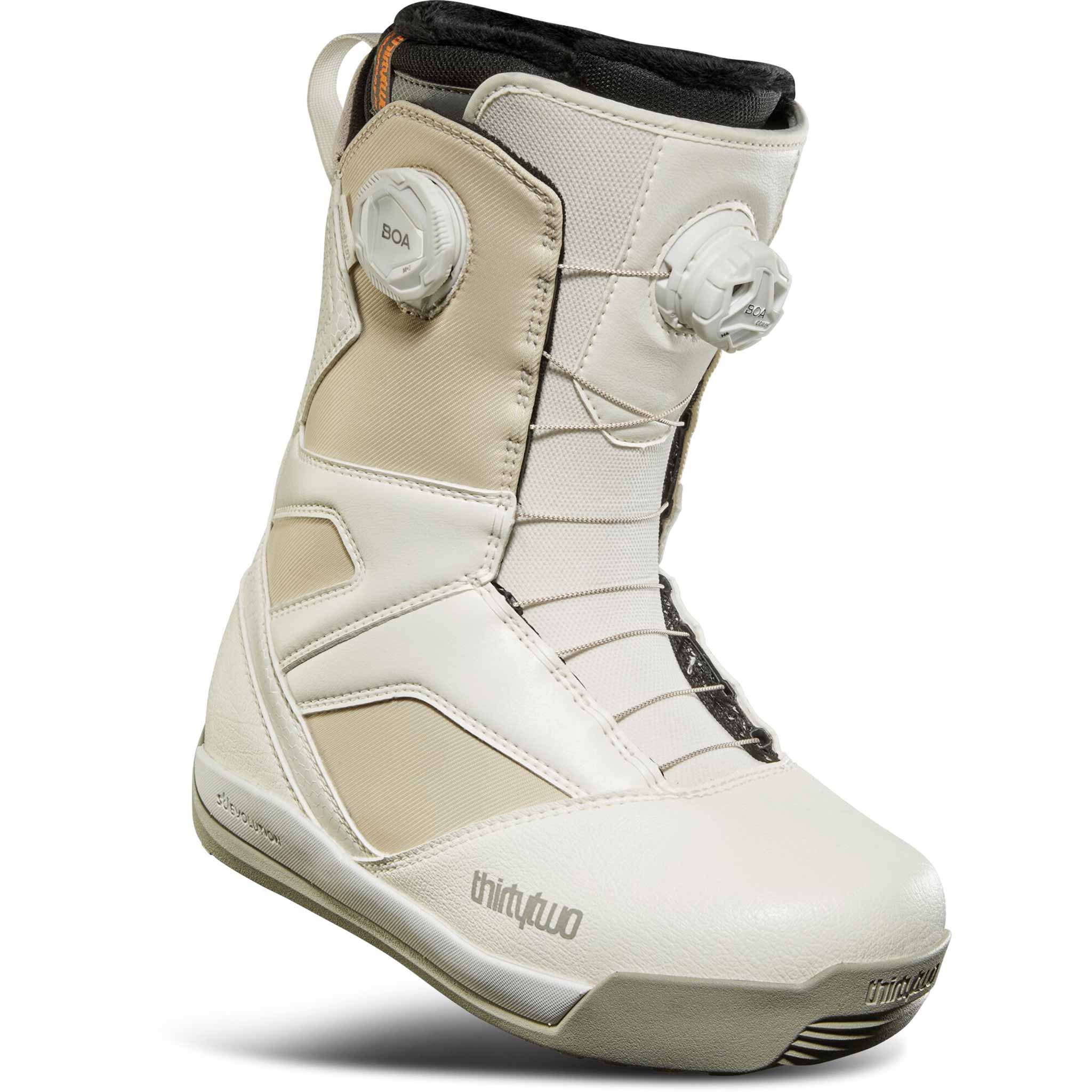 32 Womens STW Double Boa Snowboard Boot Creme 2026 Women's Boots