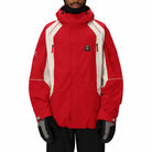 686 2002 X3 Shell Jacket True Red Colorblock 2026 Mens Snowboard Coat