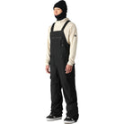 686 20K Hot Lap Shell Bib Black 2025 Mens Snowboard Pants