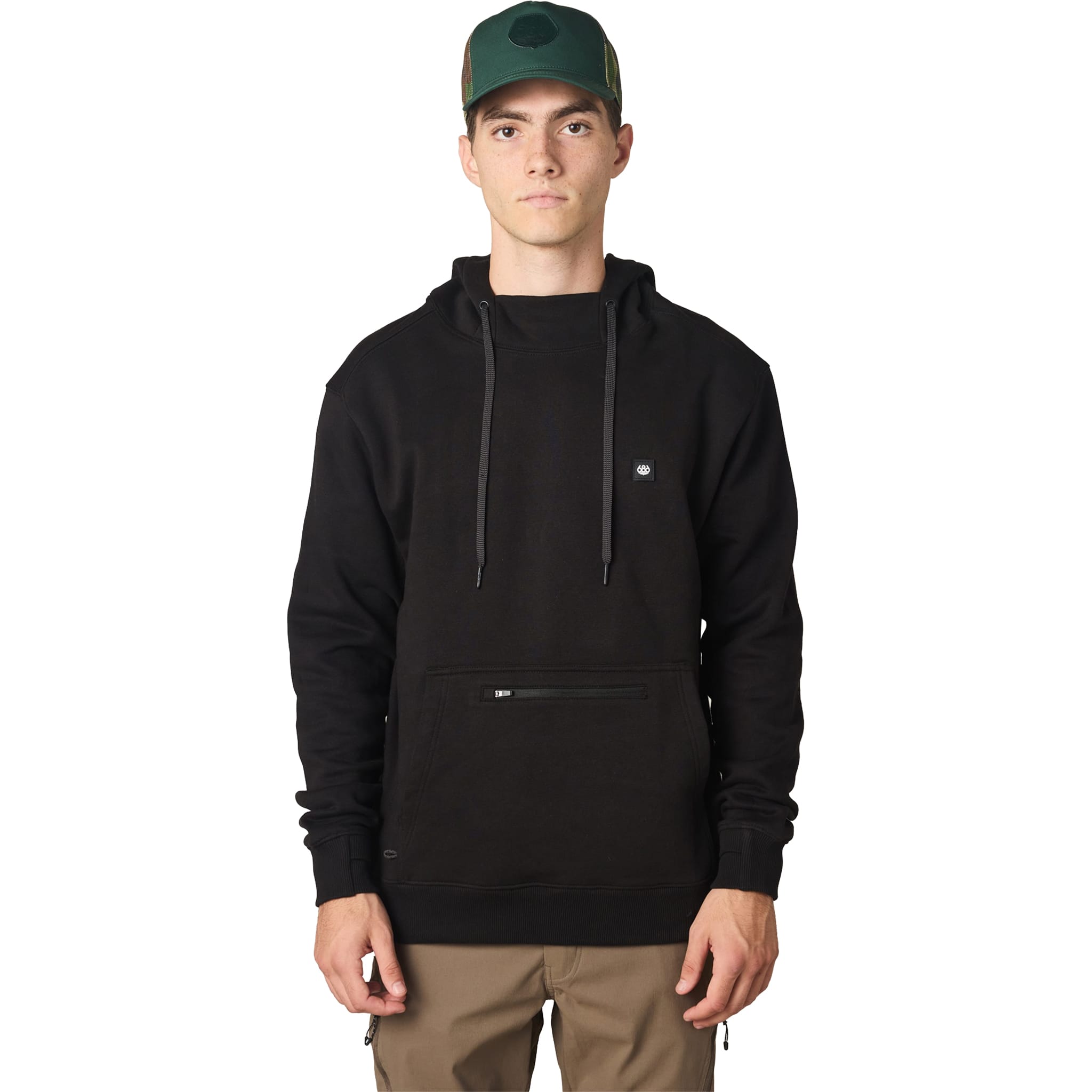 686 All Season Hoodie Black Sweatshirts