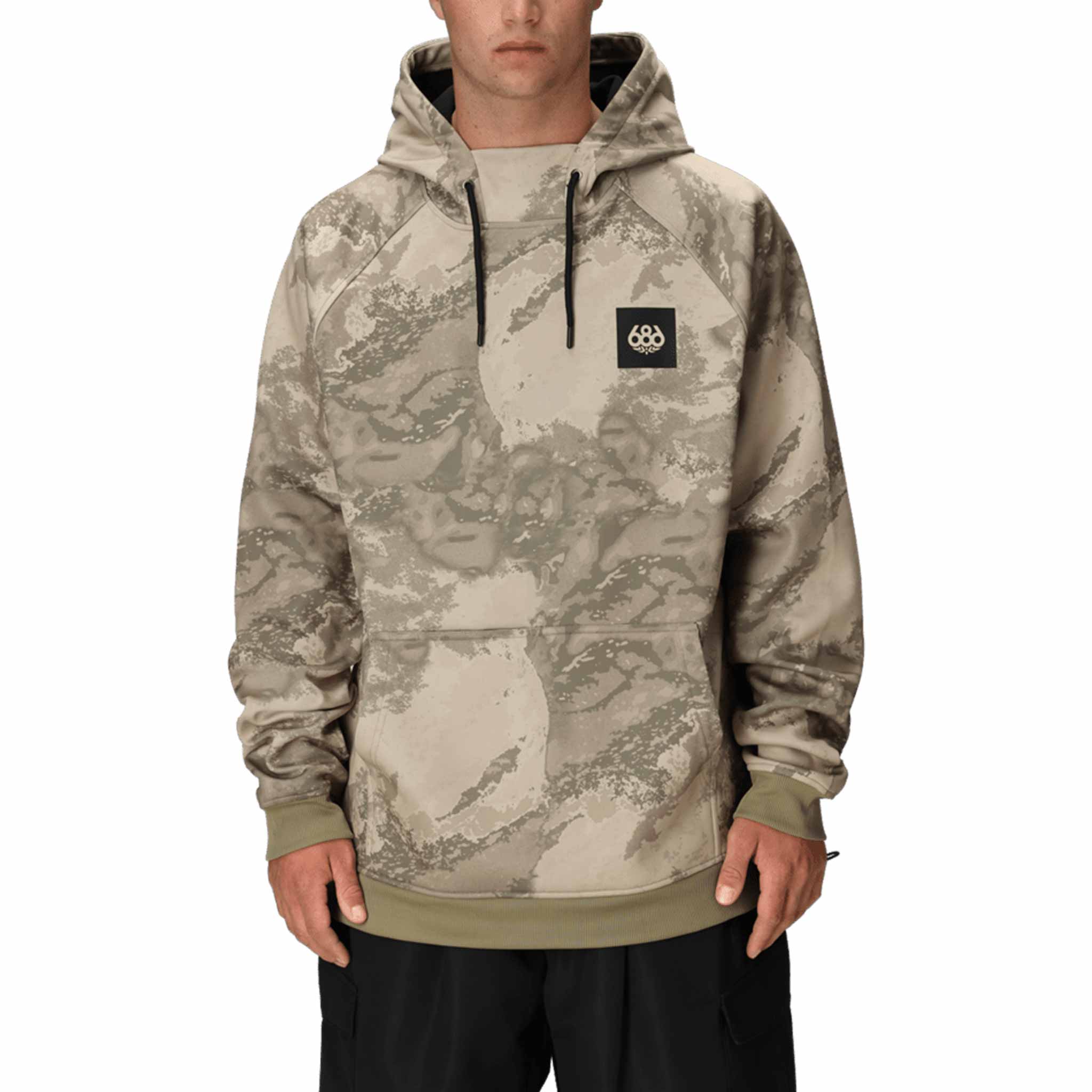 686 Bonded Fleece Hoody Limestone Hemisphere Print 2026 Sweatshirts