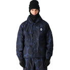 686 Dojo Jacket Blue Airbrush 2025 Mens Snowboard Coat