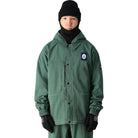 686 Dojo Jacket Forest Green Denim 2025 Mens Snowboard Coat