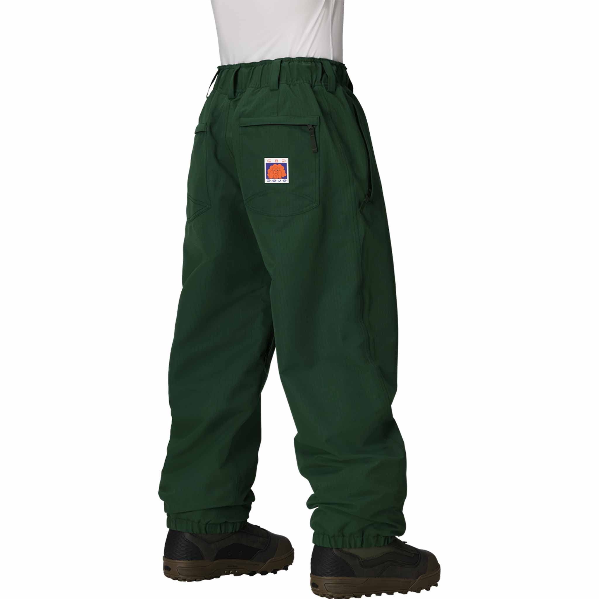 686 Dojo Shell Pant Moss Green Ripstop 2026 Mens Snowboard Pants