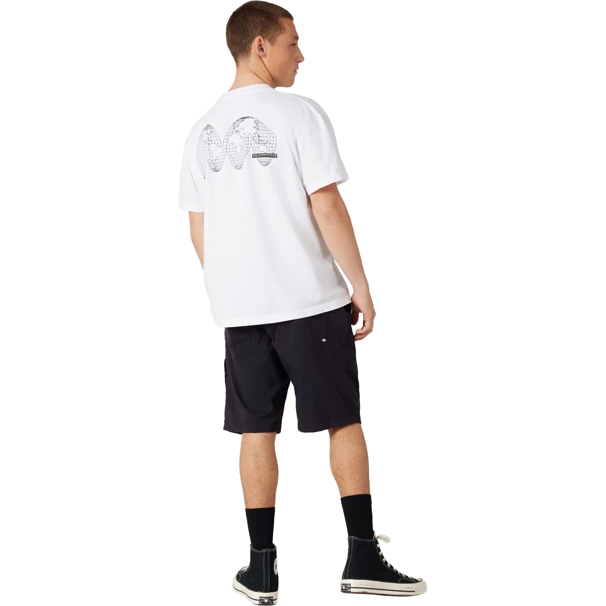 686 Everywhere Hybrid Short Relaxed Fit Black Shorts