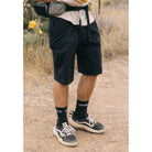 686 Everywhere Hybrid Short Relaxed Fit Black Shorts