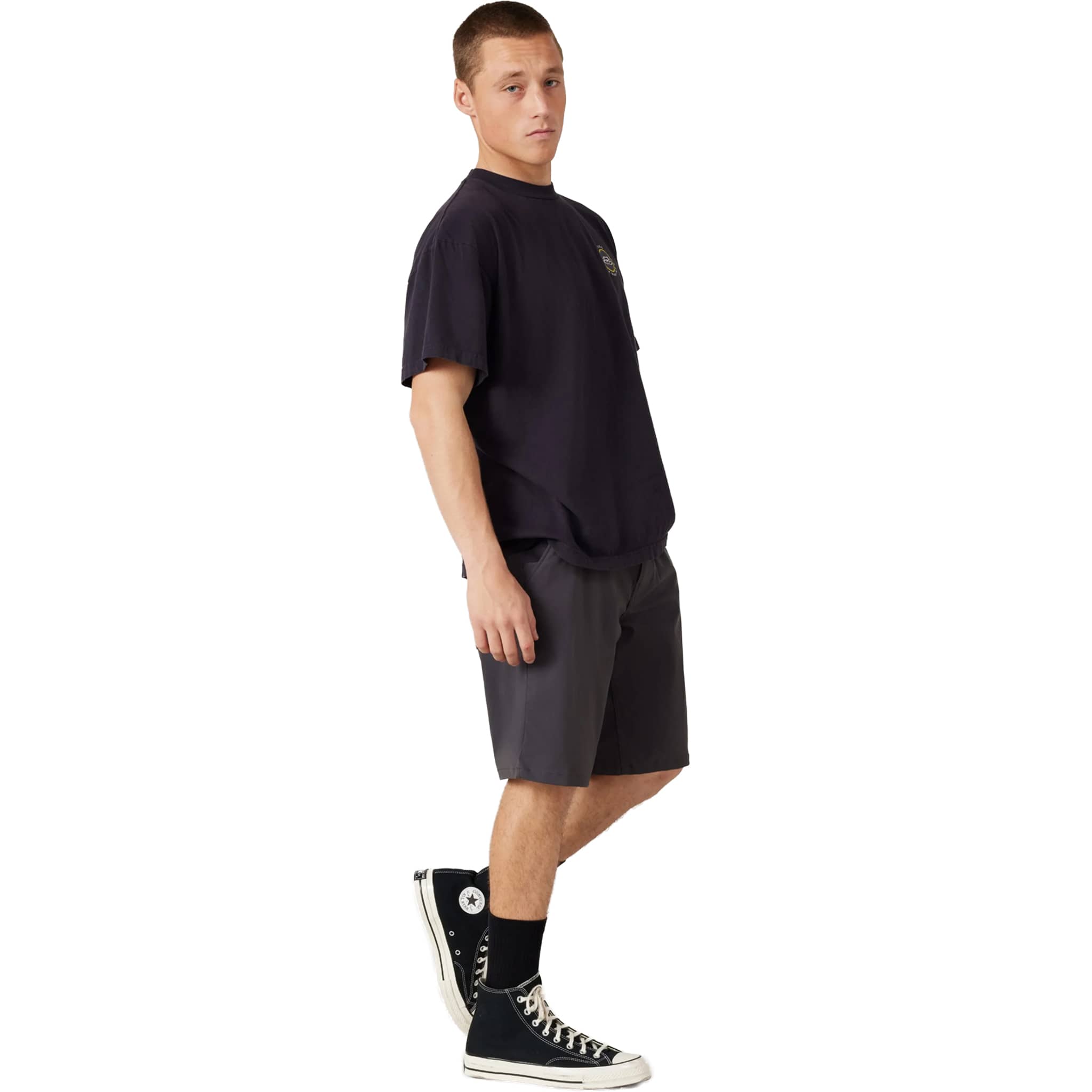 686 Everywhere Hybrid Short Relaxed Fit Charcoal Shorts