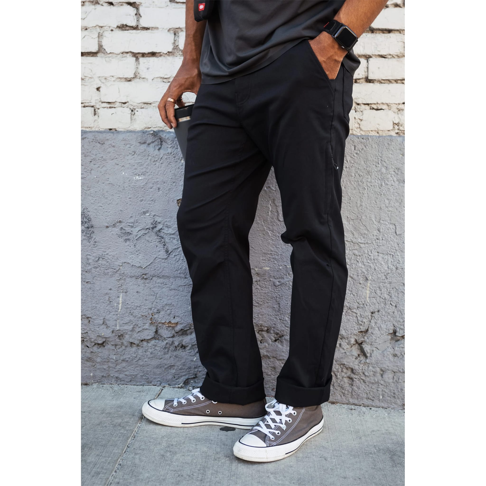 686 Everywhere Pant Relaxed Fit Black Pants