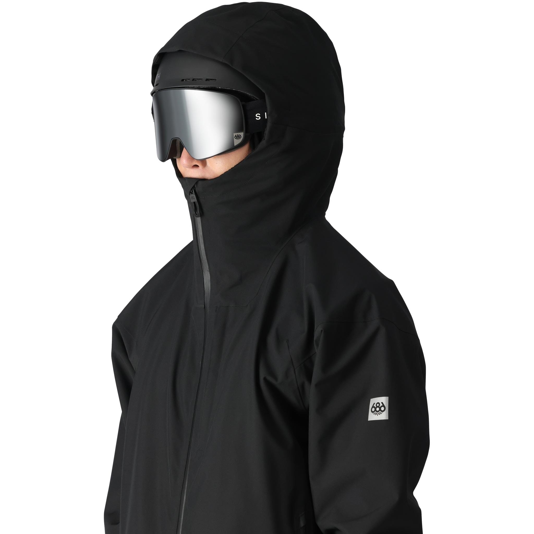 686 Gateway Jacket Black 2025 Mens Snowboard Coat