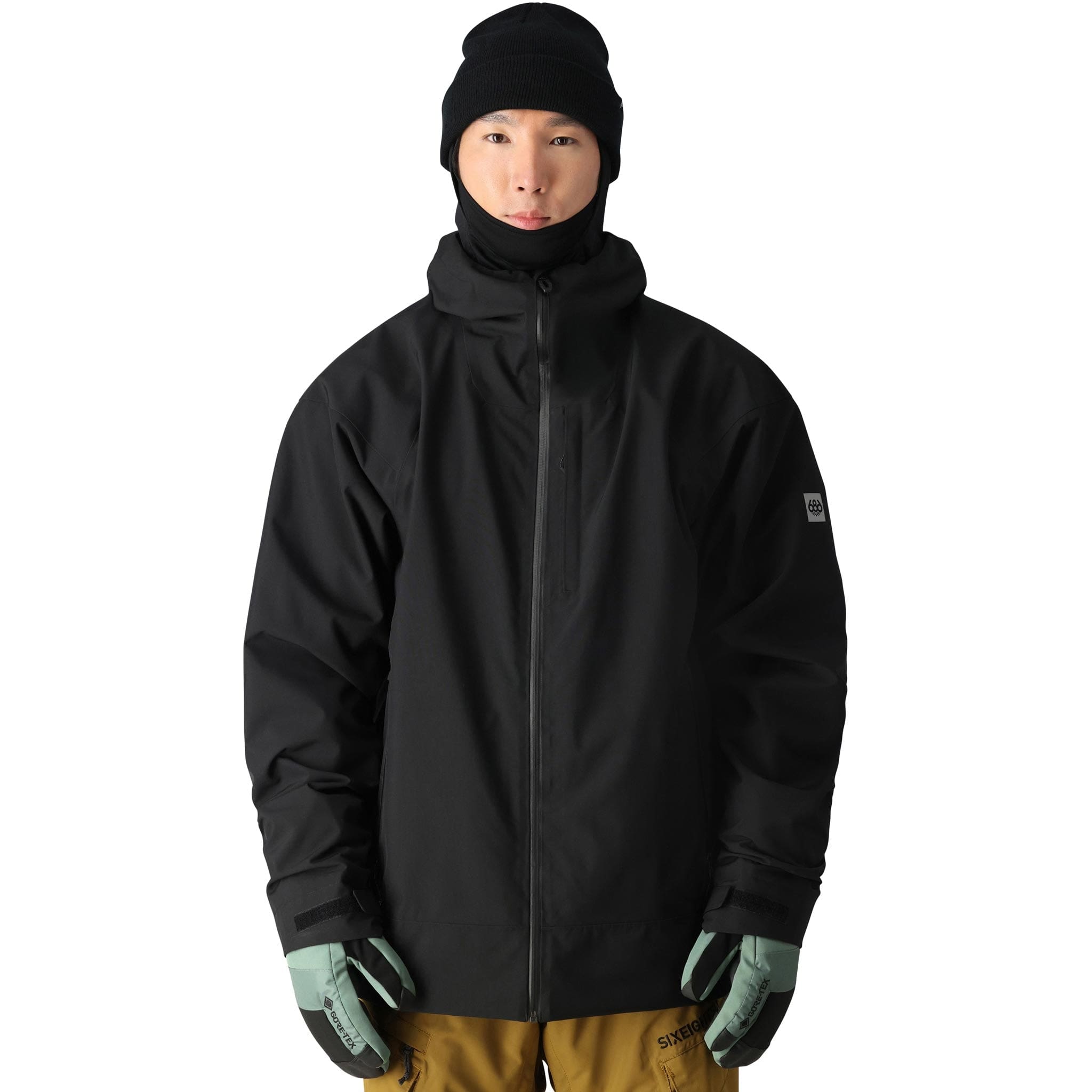 686 Gateway Jacket Black 2025 Mens Snowboard Coat