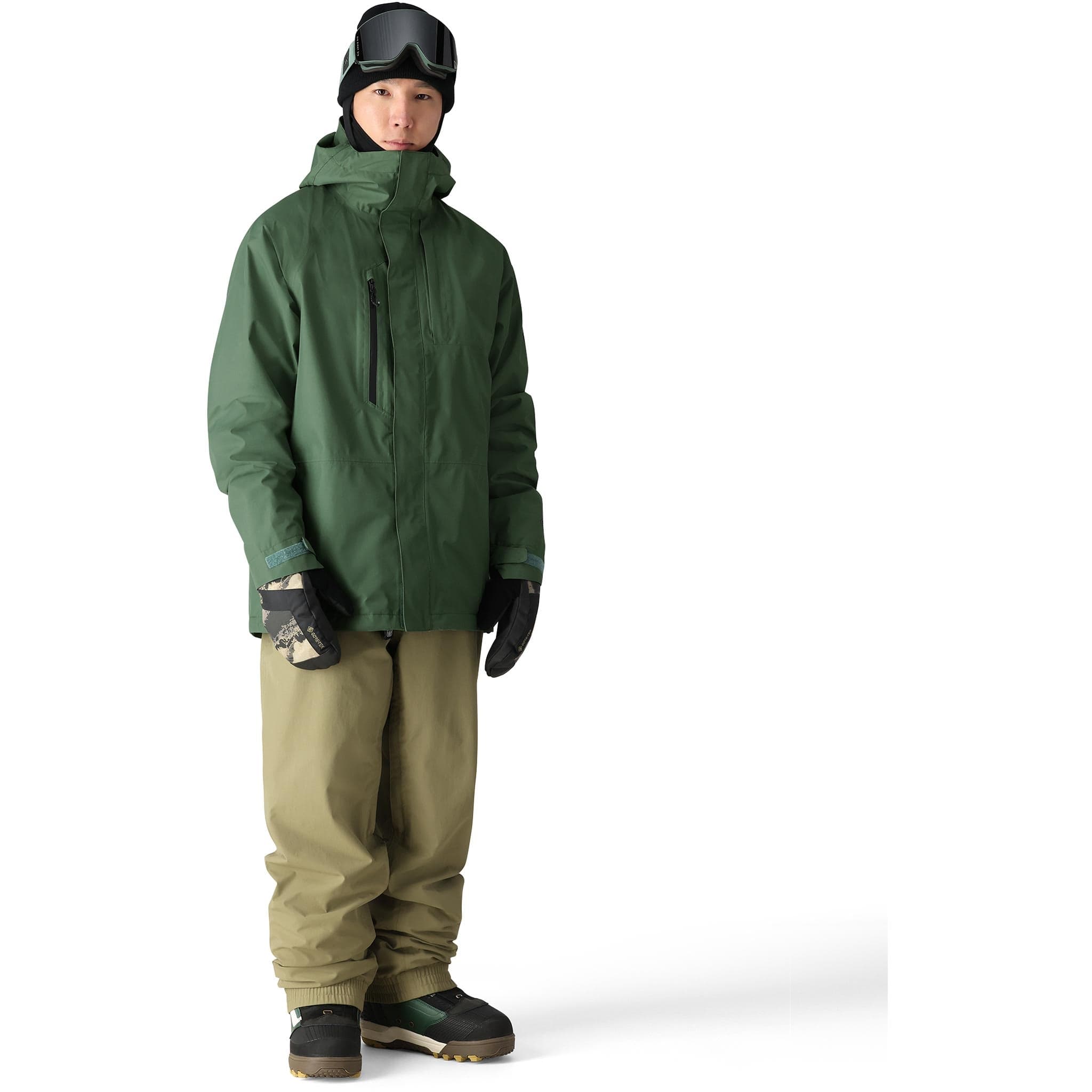 686 Gore-Tex Core Jacket Cypress Green 2025 Mens Snowboard Coat