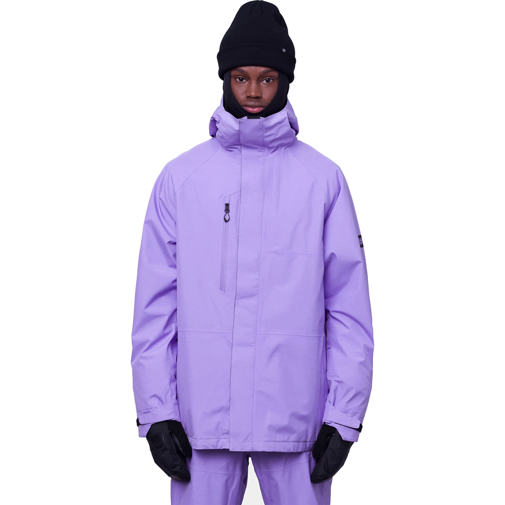686 Gore-Tex Core Shell Jacket Violet Mens Snowboard Coat