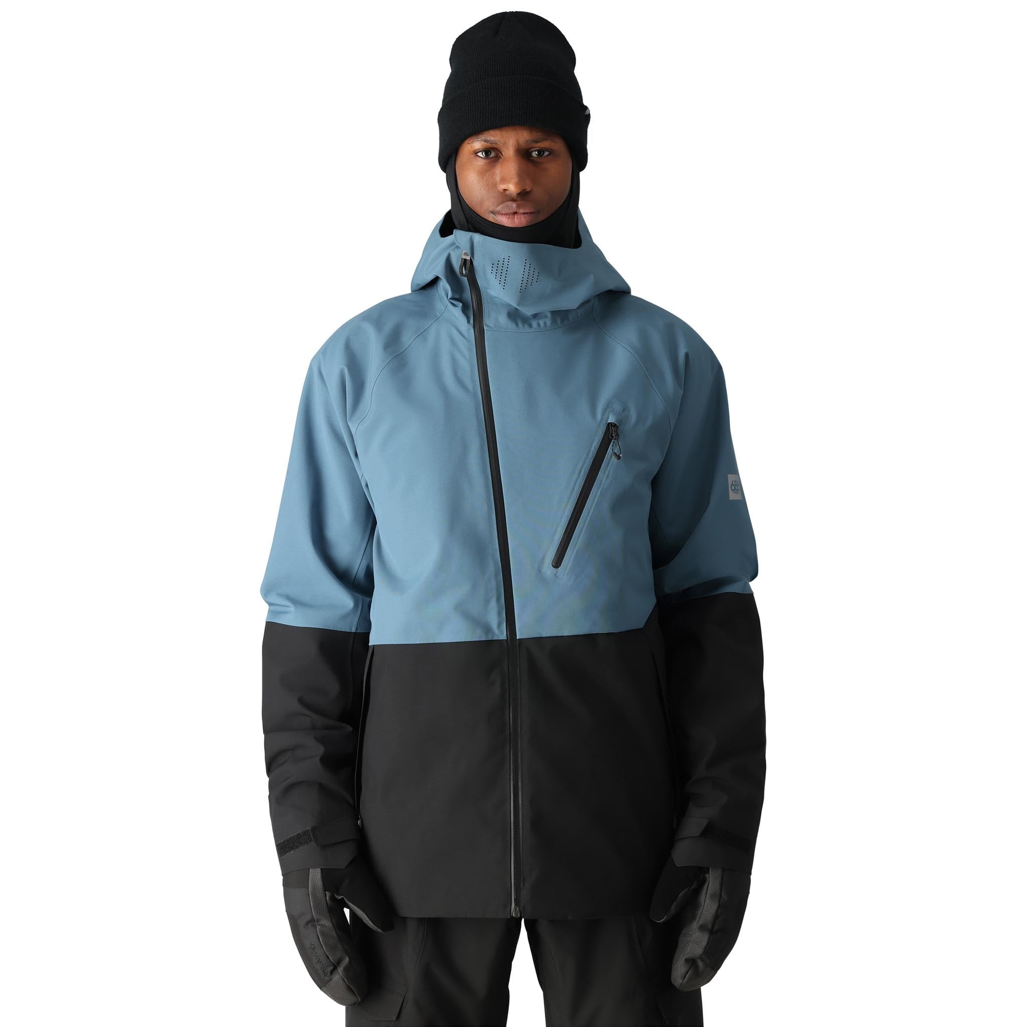 686 Hydra Thermagraph Jacket Stellar Blue Colorblock 2025 Mens Snowboard Coat